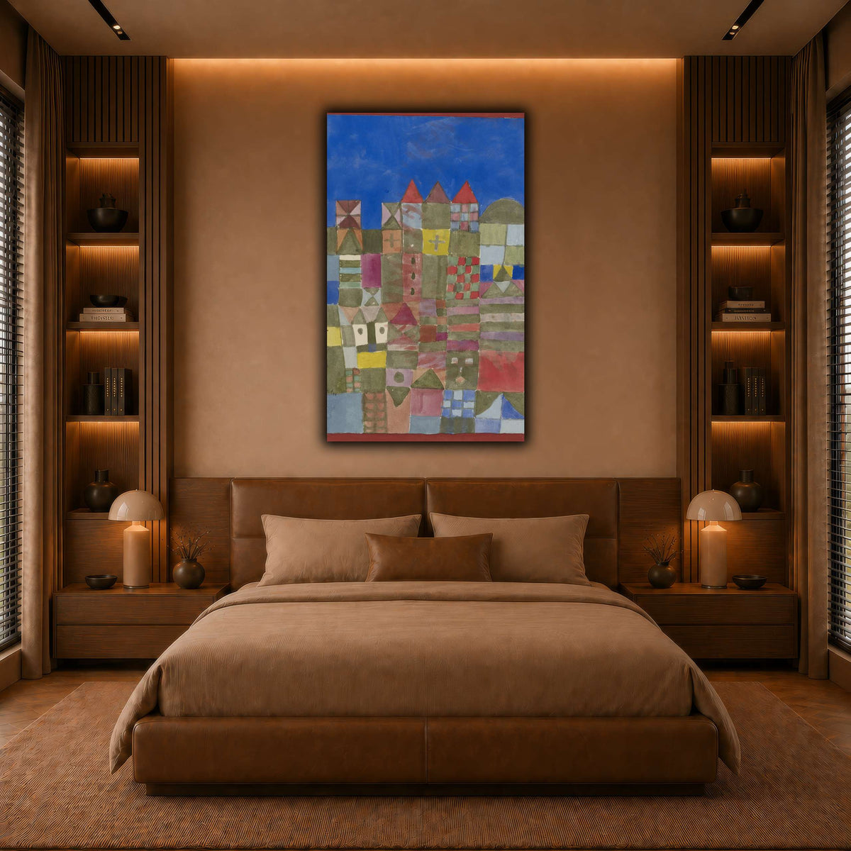 Marjamshausen-1928_paul-klee warm-bedroom