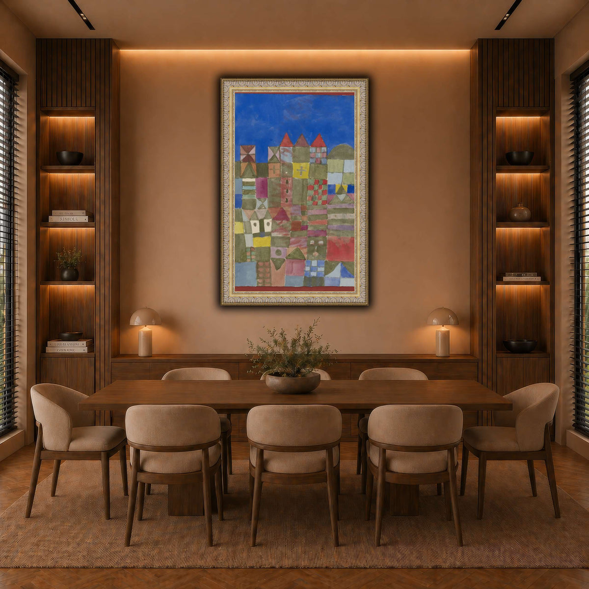 Marjamshausen-1928_paul-klee warm-dining room