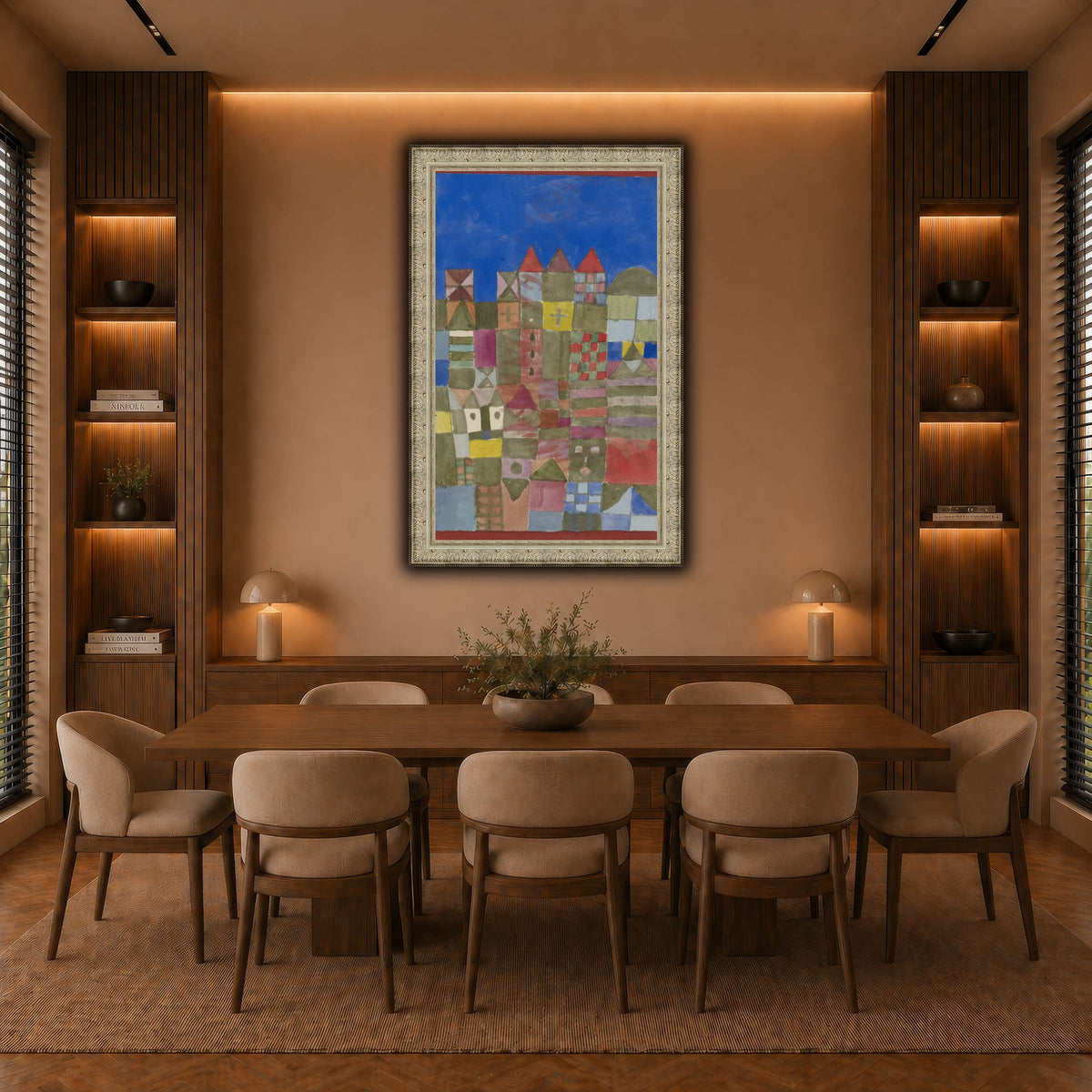Marjamshausen-1928_paul-klee warm-dining room
