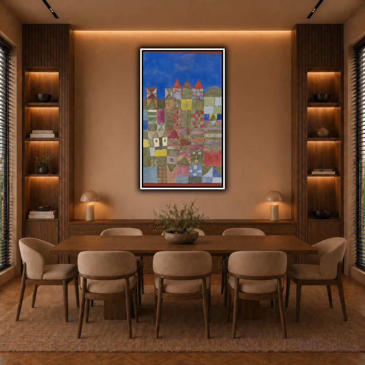 Marjamshausen-1928_paul-klee warm-dining room