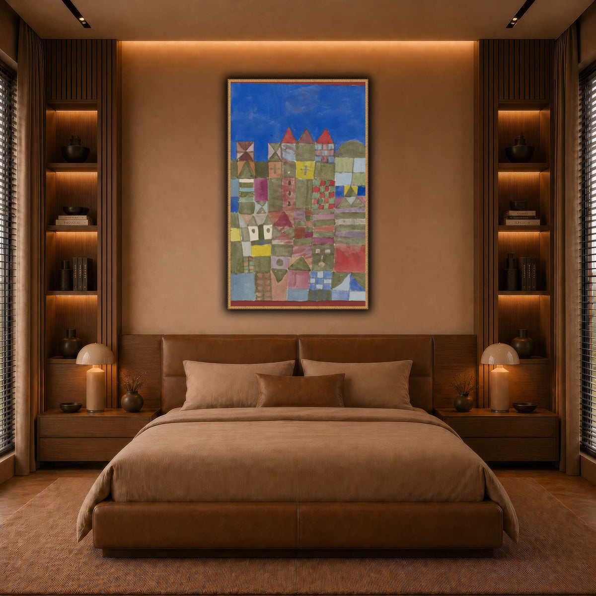 Marjamshausen-1928_paul-klee warm-bedroom
