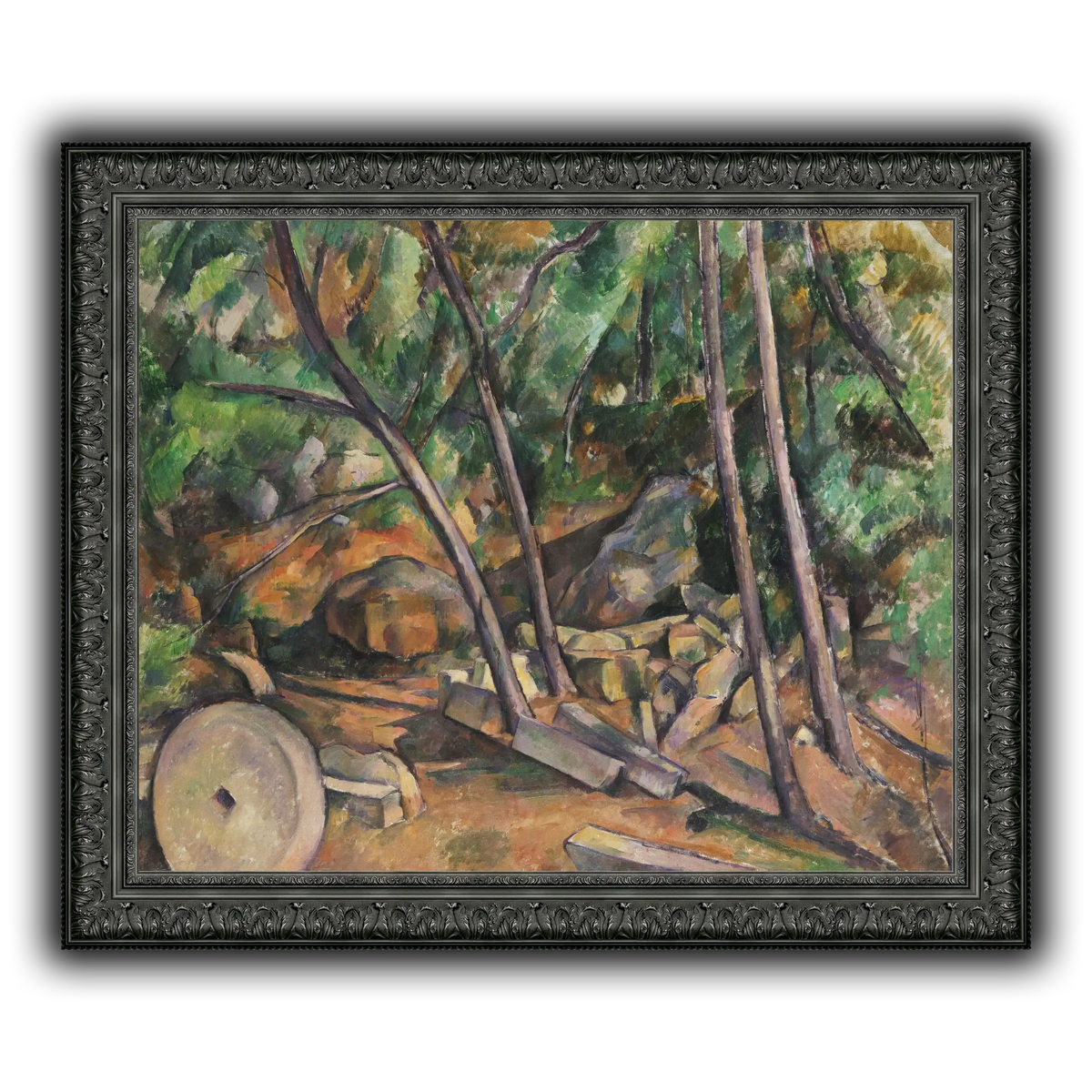 Millstone_in_the_Park_of_the_Château_Paul_Cezanne