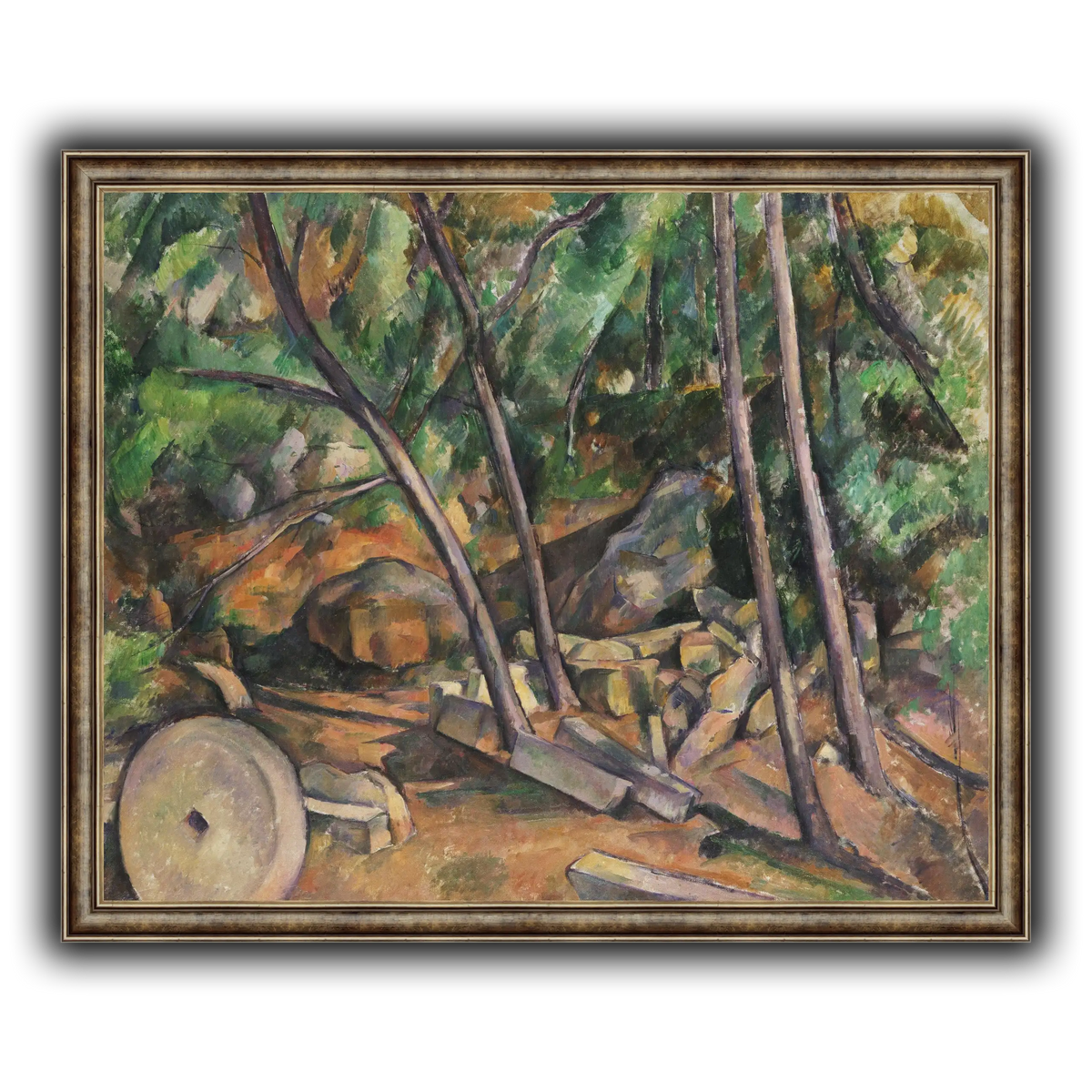 Millstone_in_the_Park_of_the_Château_Paul_Cezanne