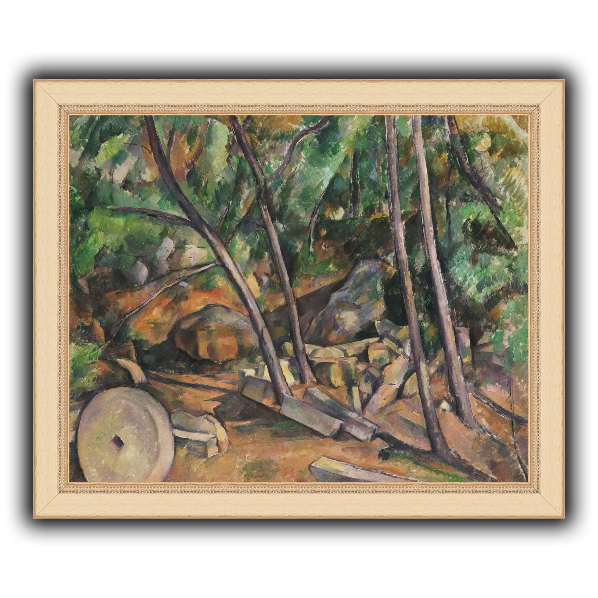 Millstone_in_the_Park_of_the_Château_Paul_Cezanne