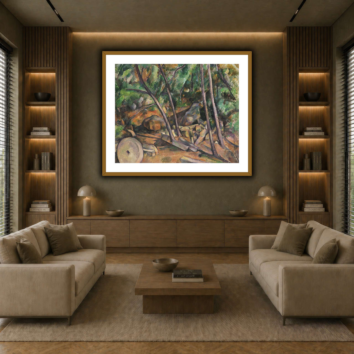 Millstone_in_the_Park_of_the_Château_Paul_Cezanne earth-living room