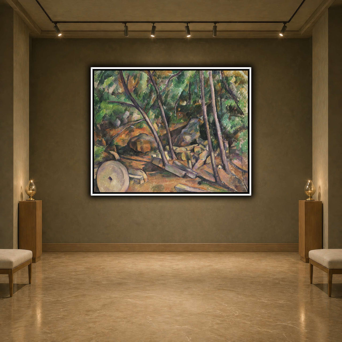 Millstone_in_the_Park_of_the_Château_Paul_Cezanne earth-agallery