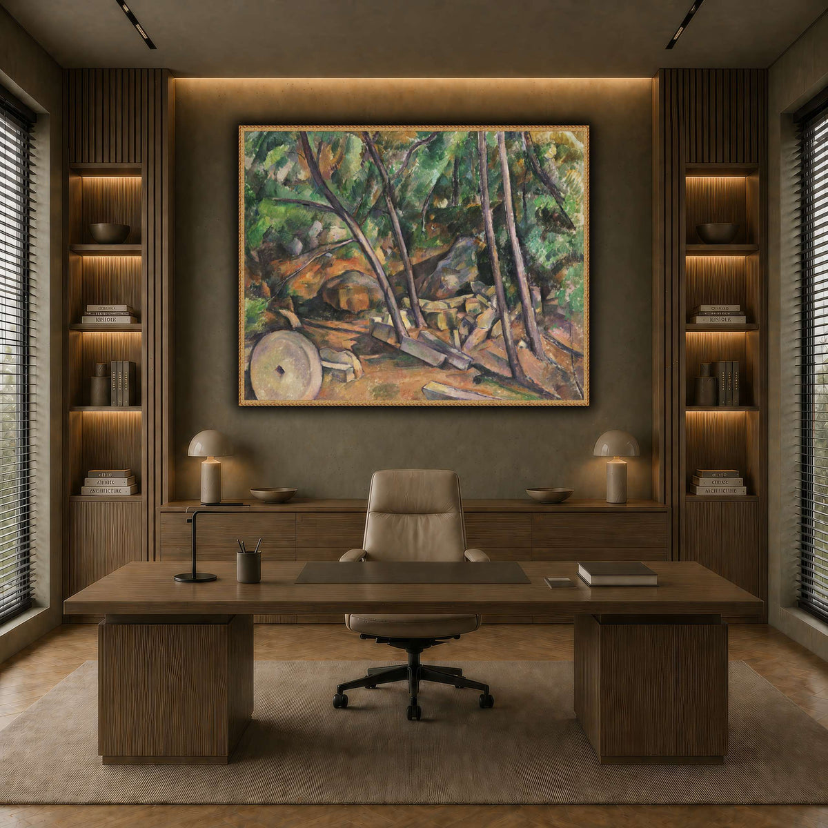 Millstone_in_the_Park_of_the_Château_Paul_Cezanne earth-office
