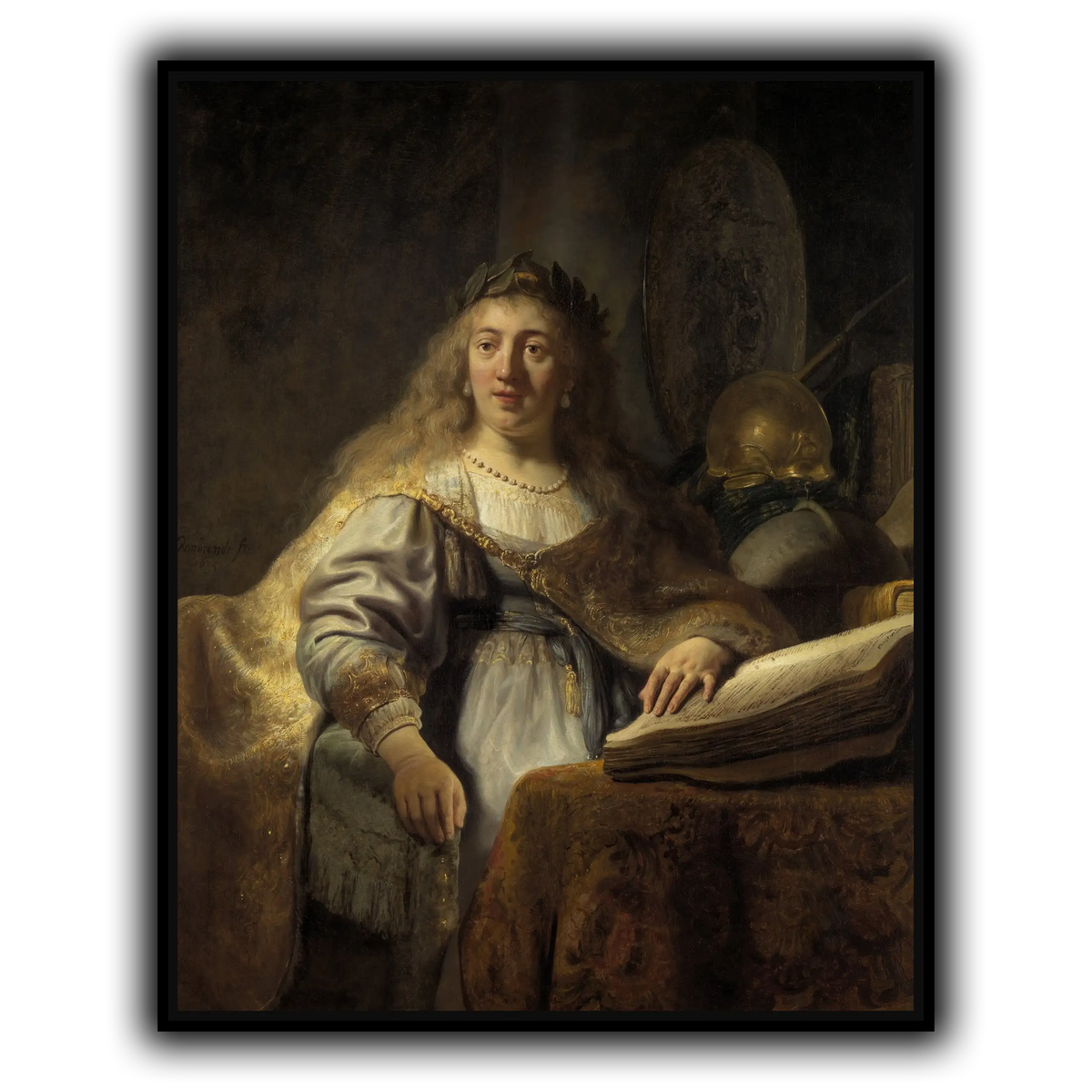 Minerva-in-Her-Study_Rembrandt-van-Rijn