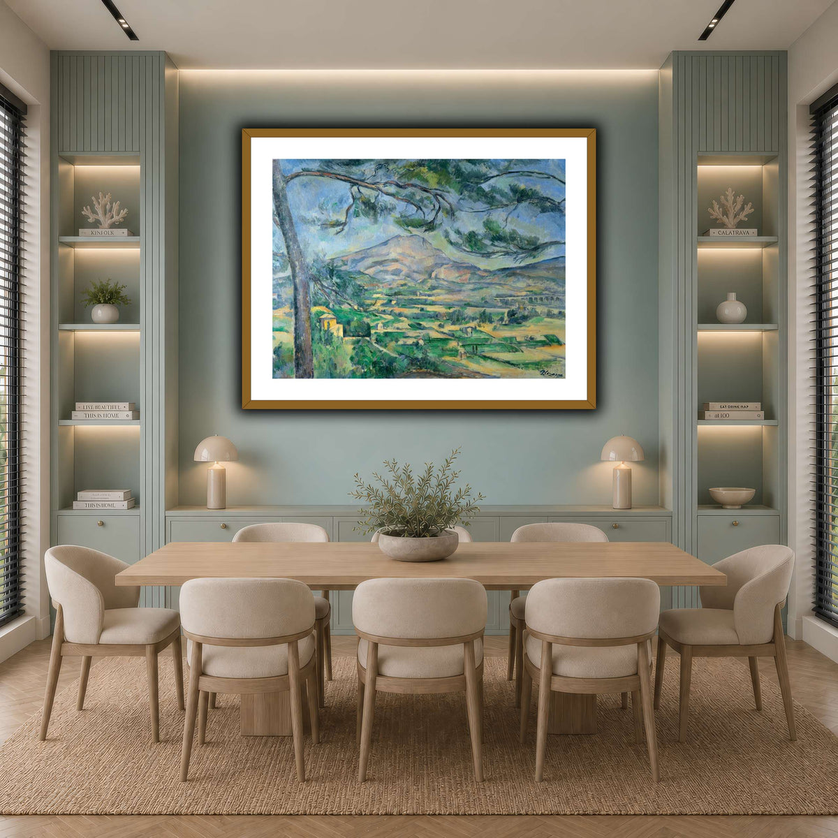 Mont_Sainte-Victoire_with_Large_Pine_by_Paul_Cezanne cool-dining