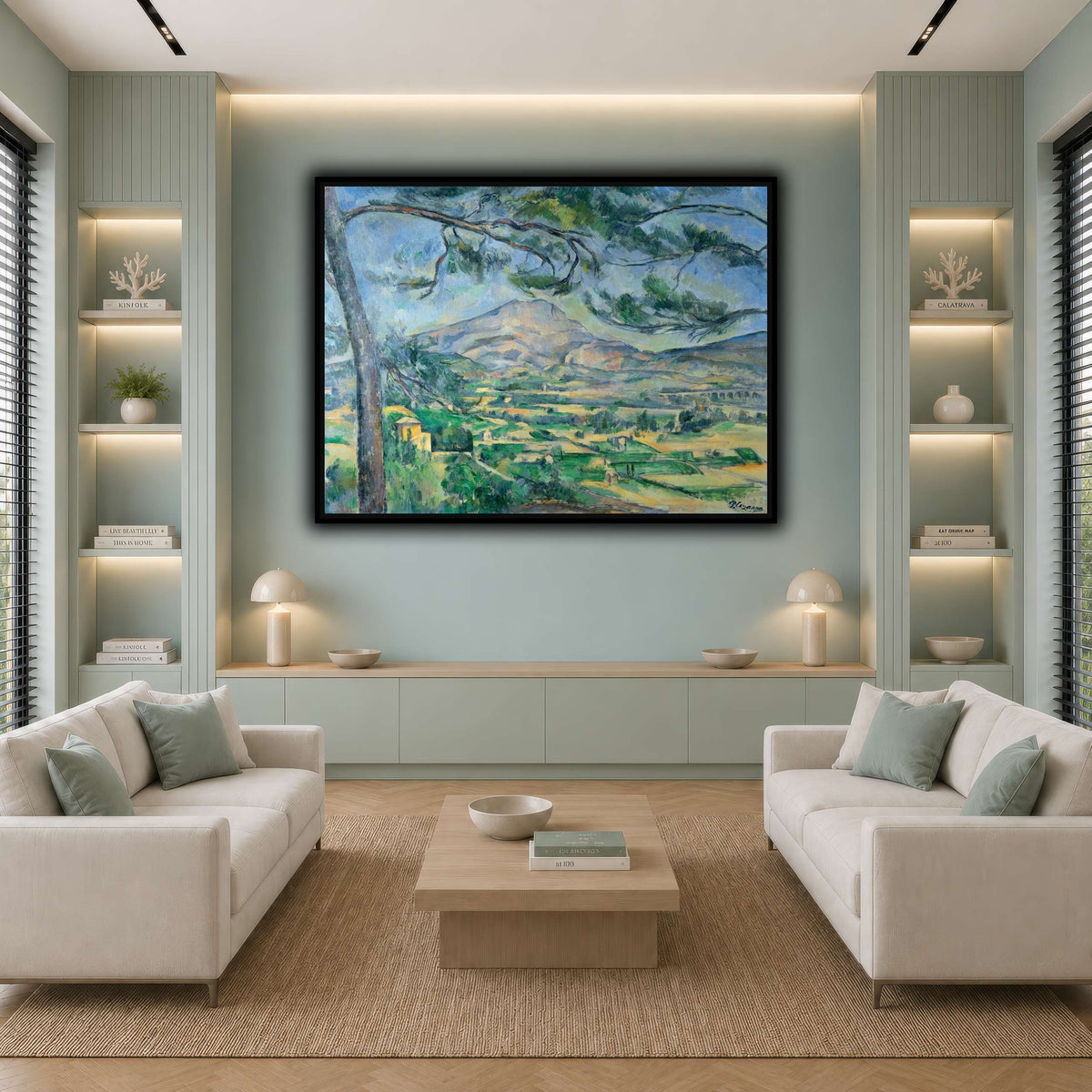 Mont_Sainte-Victoire_with_Large_Pine_by_Paul_Cezanne cool-living room