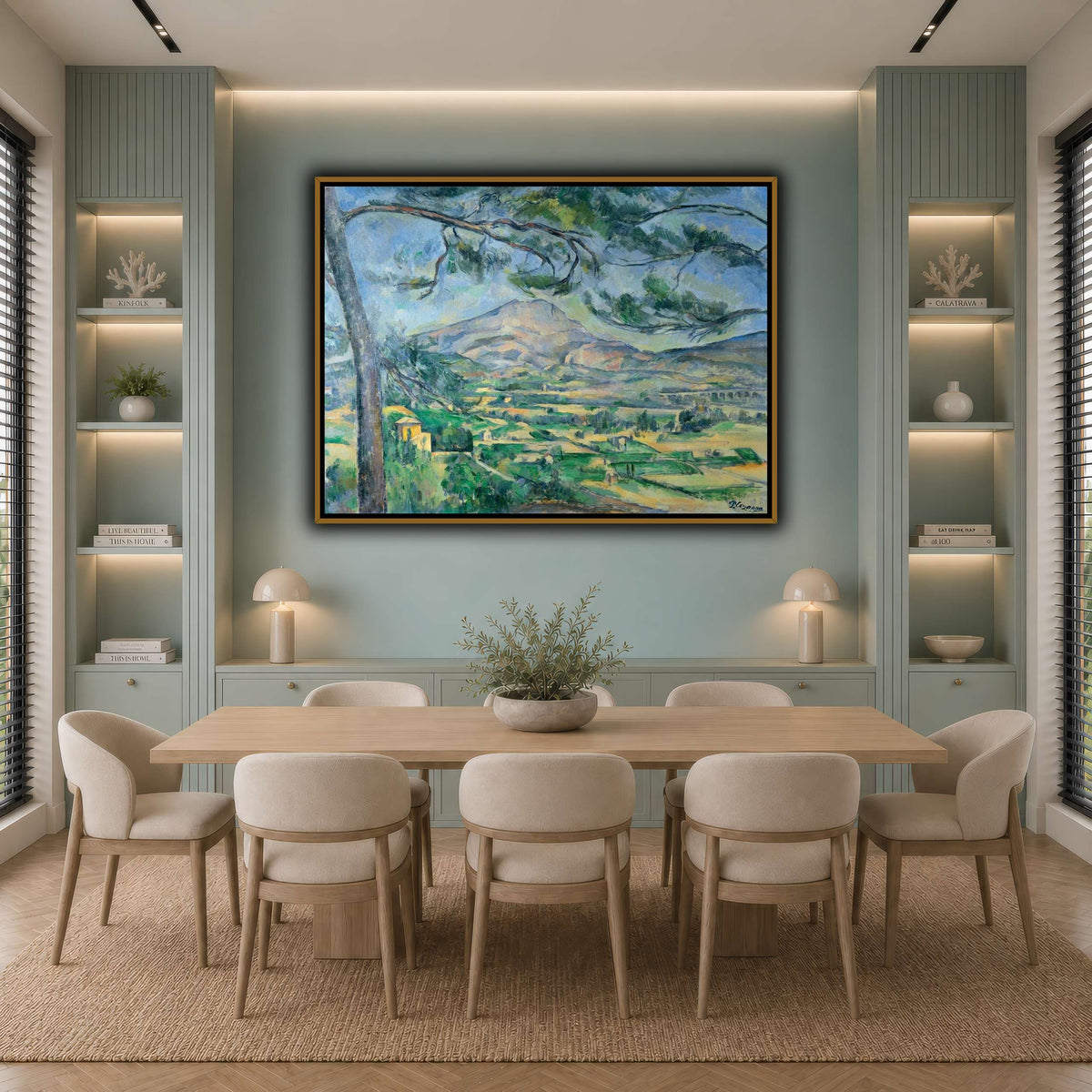 Mont_Sainte-Victoire_with_Large_Pine_by_Paul_Cezanne cool-dining