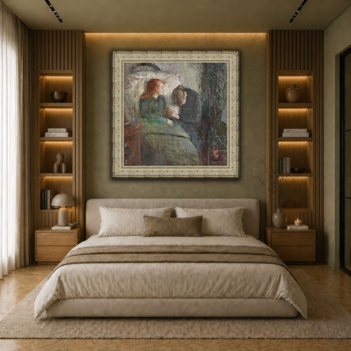 Munch_Det_Syke_Barn earth-bedroom