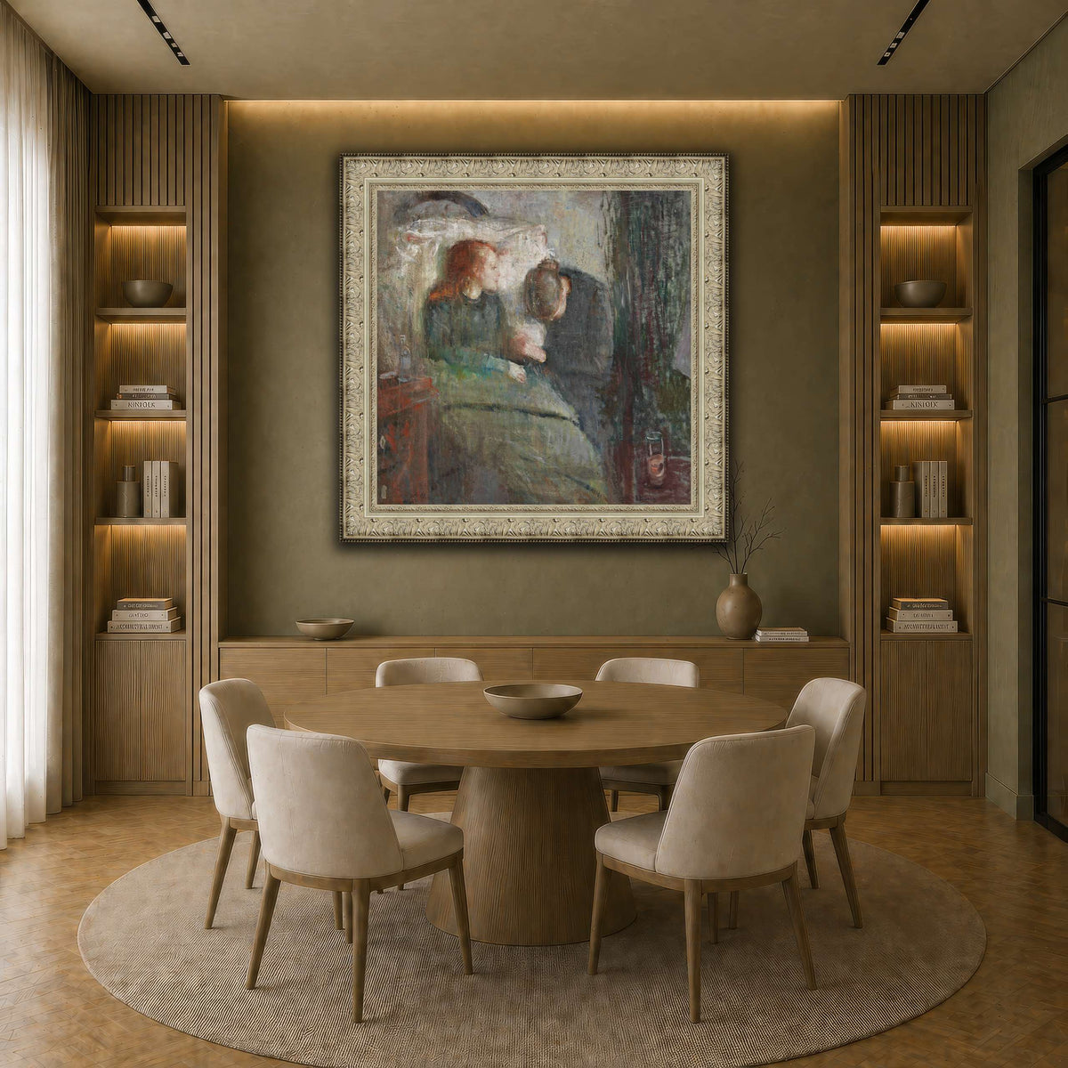 Munch_Det_Syke_Barn earth-dining room
