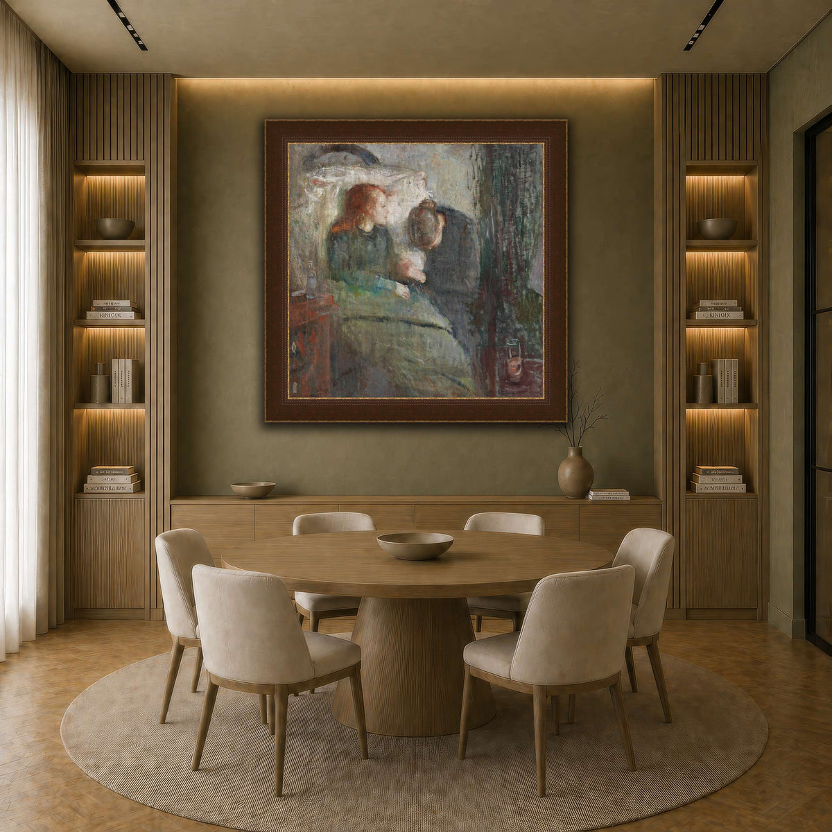 Munch_Det_Syke_Barn earth-dining room