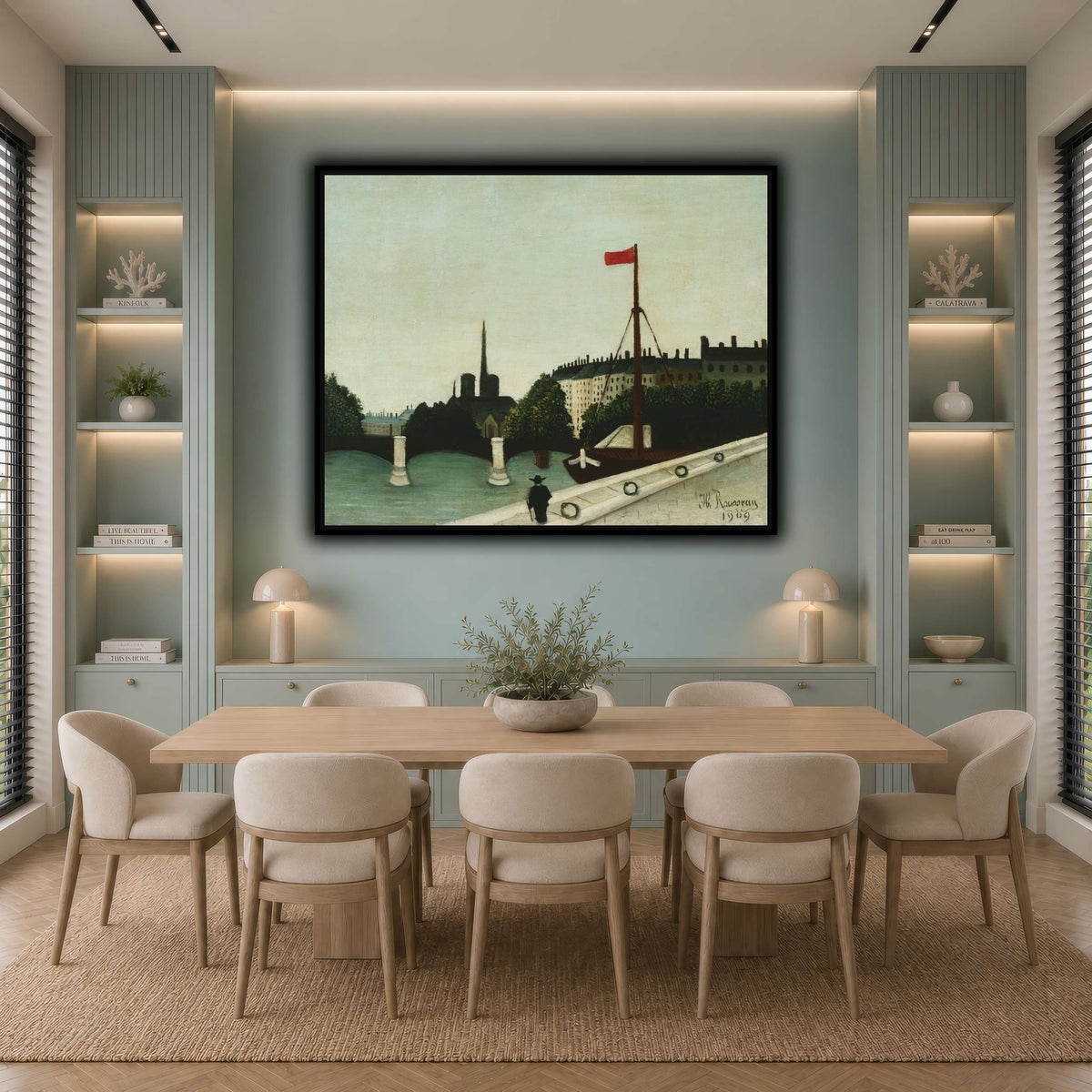 Notre-Dame-1909_Henri-Rousseau cool-dining