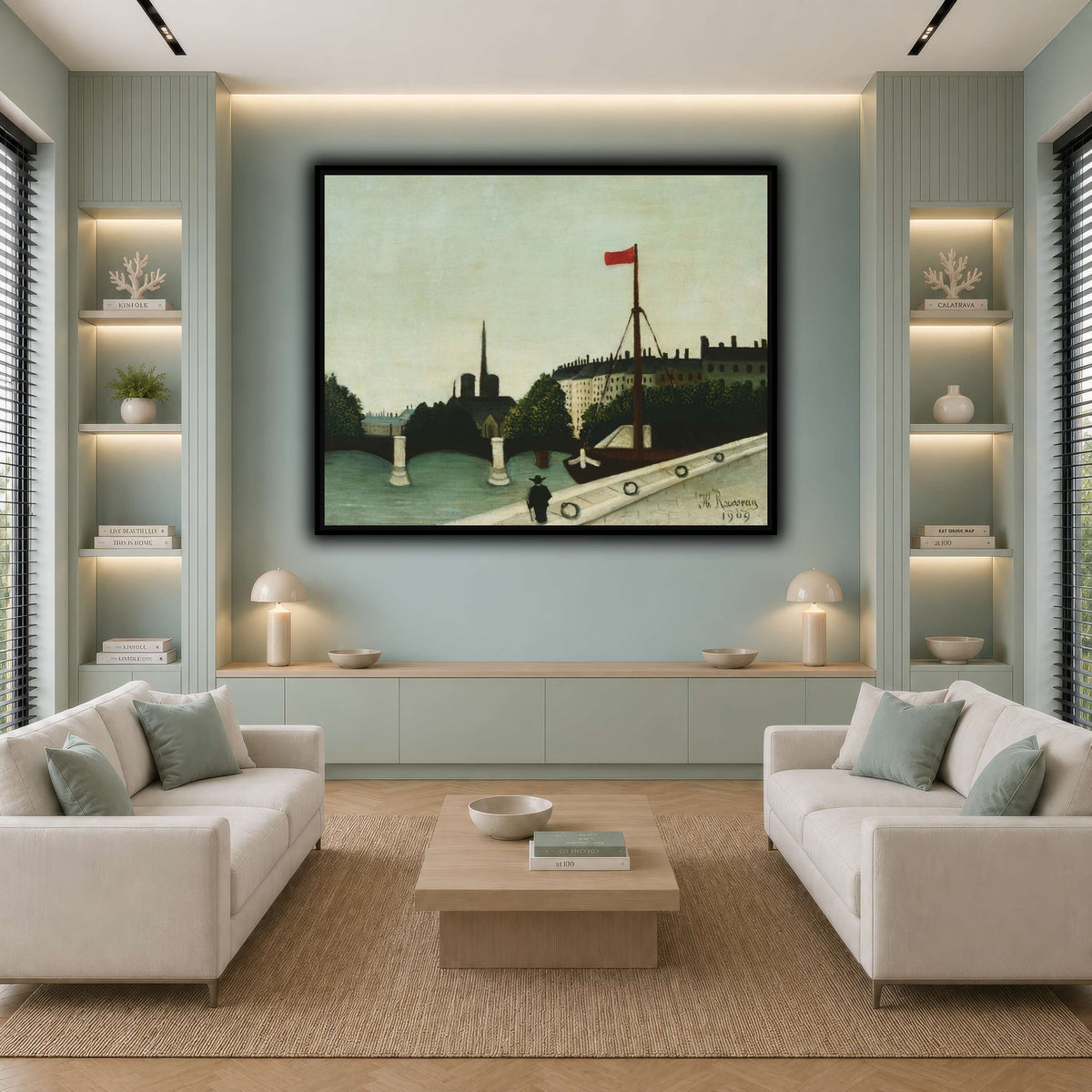 Notre-Dame-1909_Henri-Rousseau cool-living room