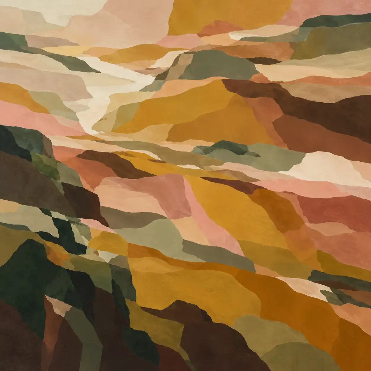 Ochre Country in Fragmented Strata-3