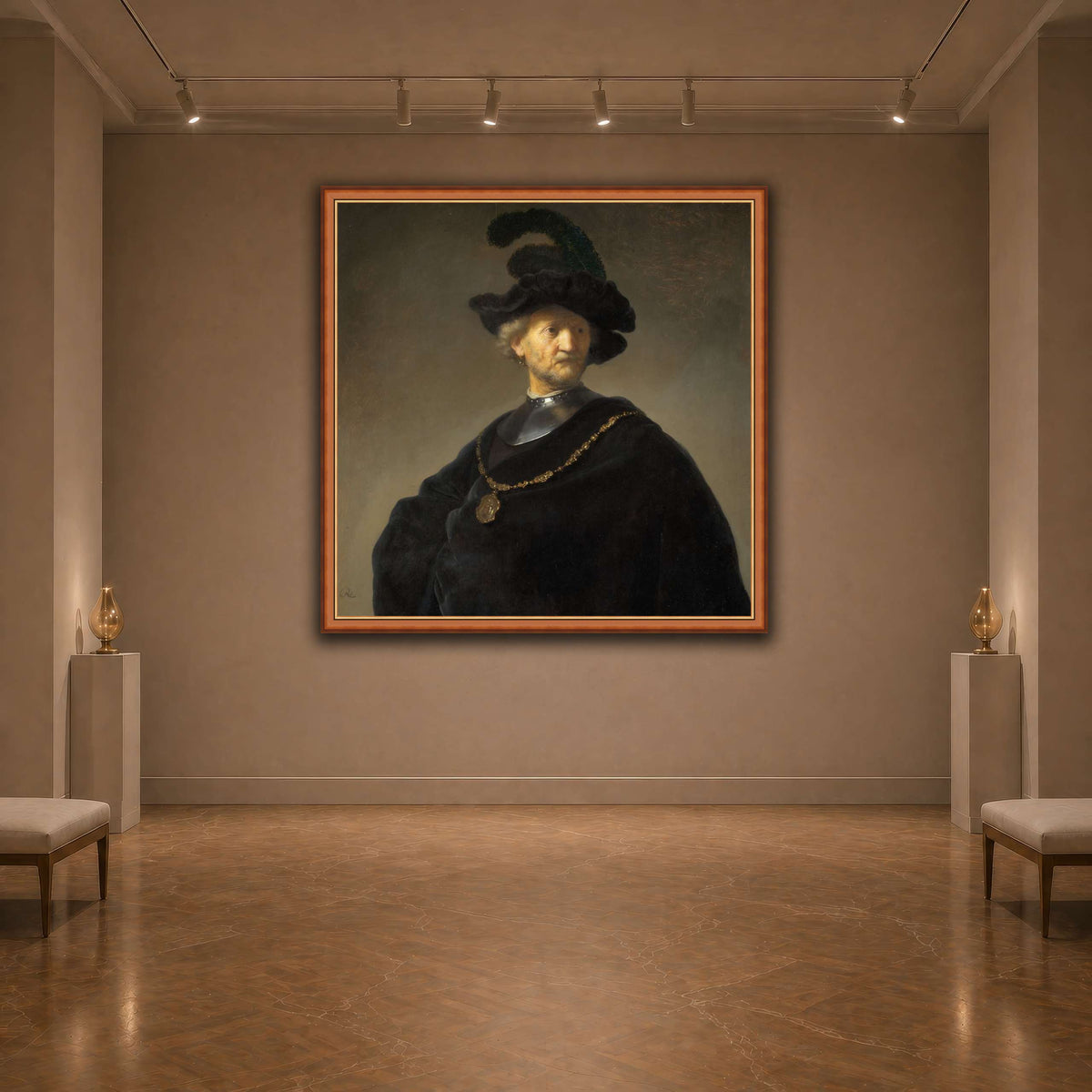 Old-Man-with-a-Gold-Chain_Rembrandt-van-Rijn dark neutral-agallery