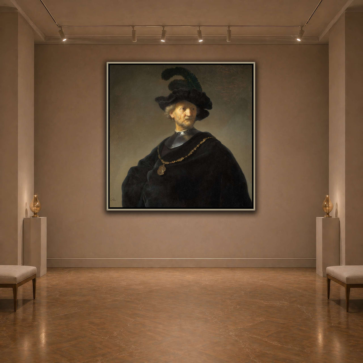 Old-Man-with-a-Gold-Chain_Rembrandt-van-Rijn dark neutral-agallery