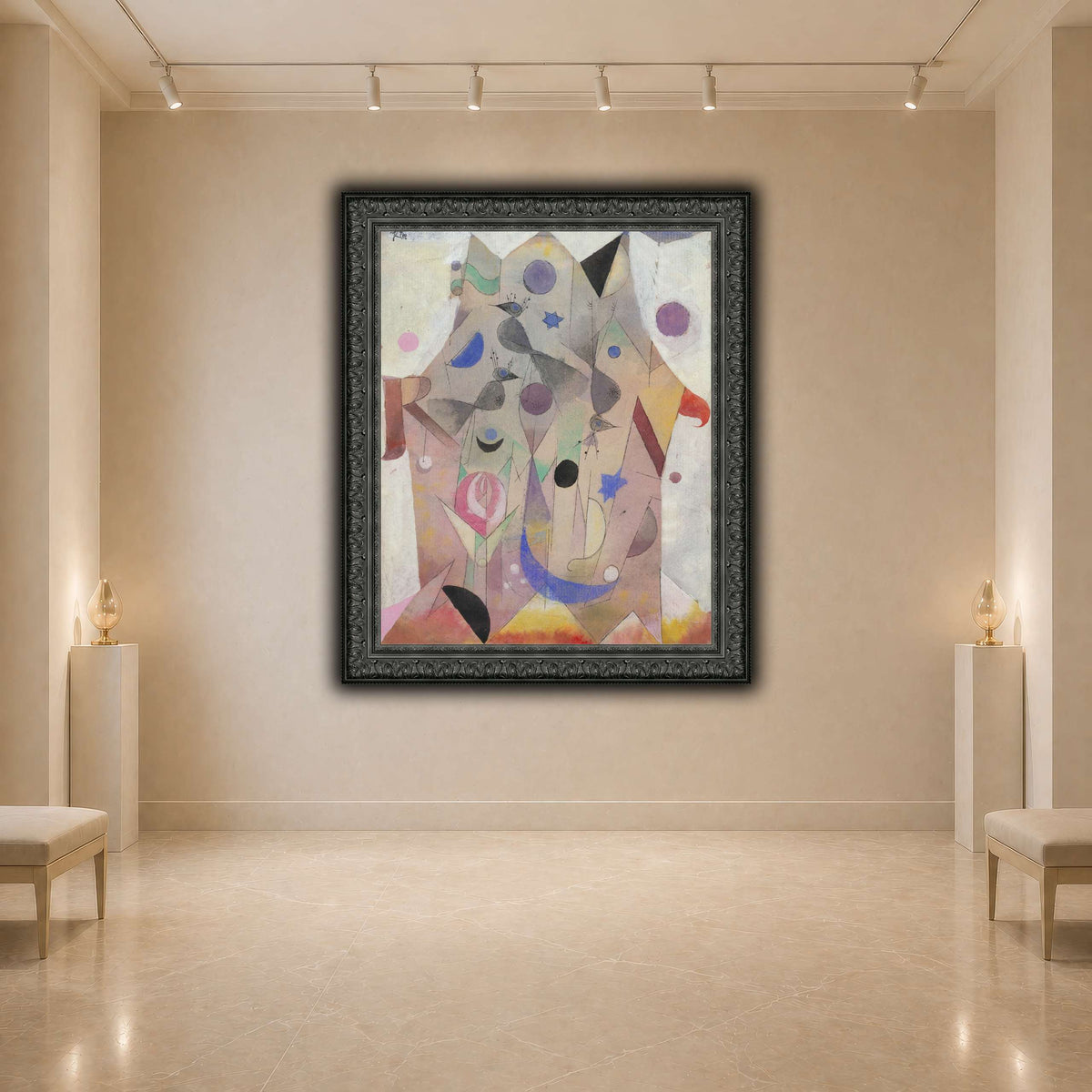 Persische-Nachtigallen-Persian-Nightingales-1917_paul-klee light neutral- agallery