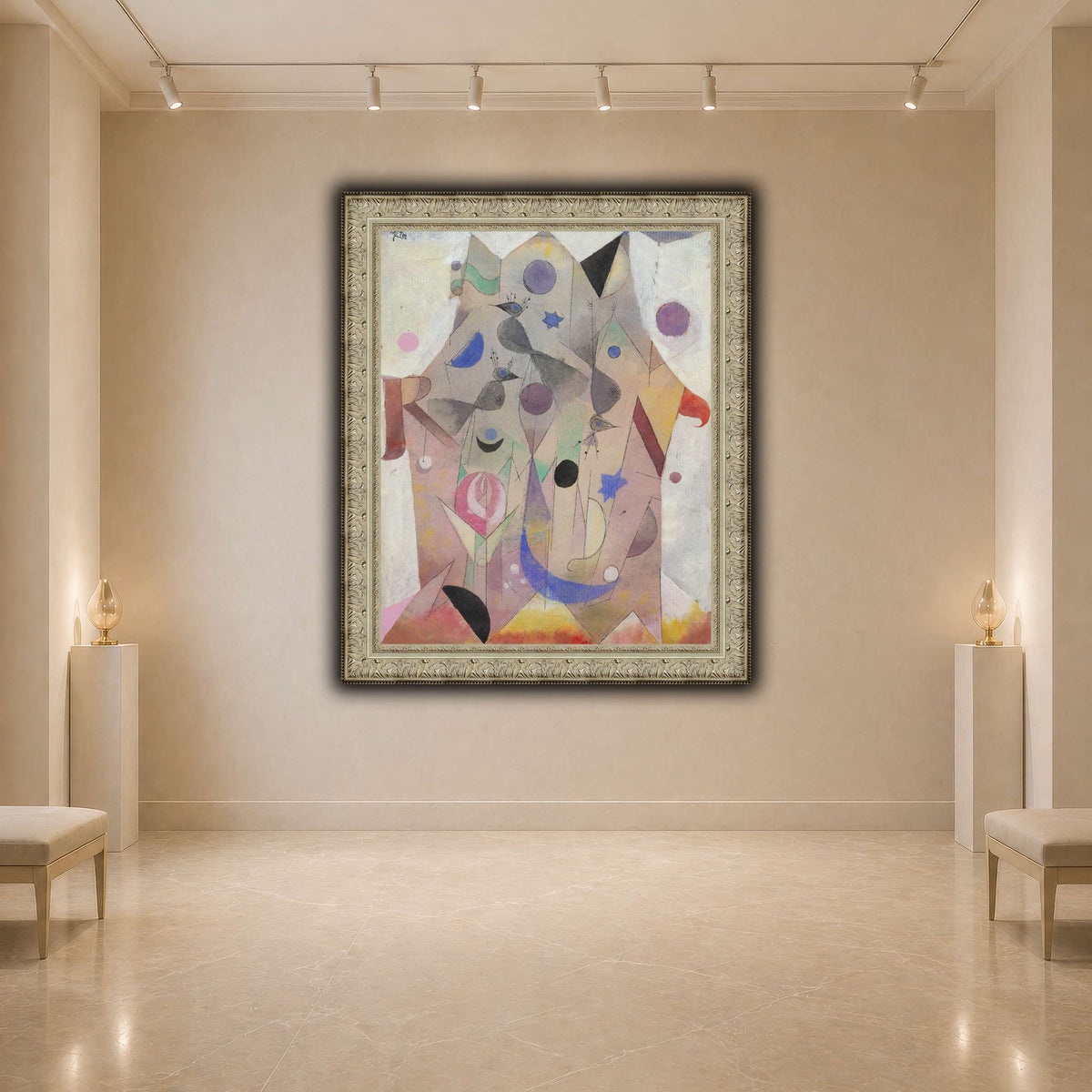 Persische-Nachtigallen-Persian-Nightingales-1917_paul-klee light neutral- agallery