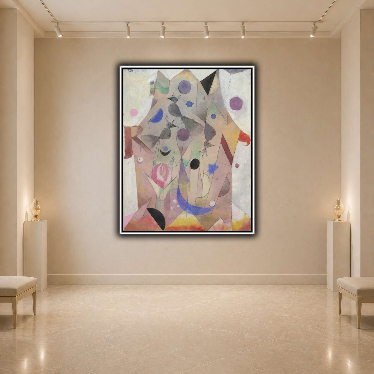 Persische-Nachtigallen-Persian-Nightingales-1917_paul-klee light neutral- agallery