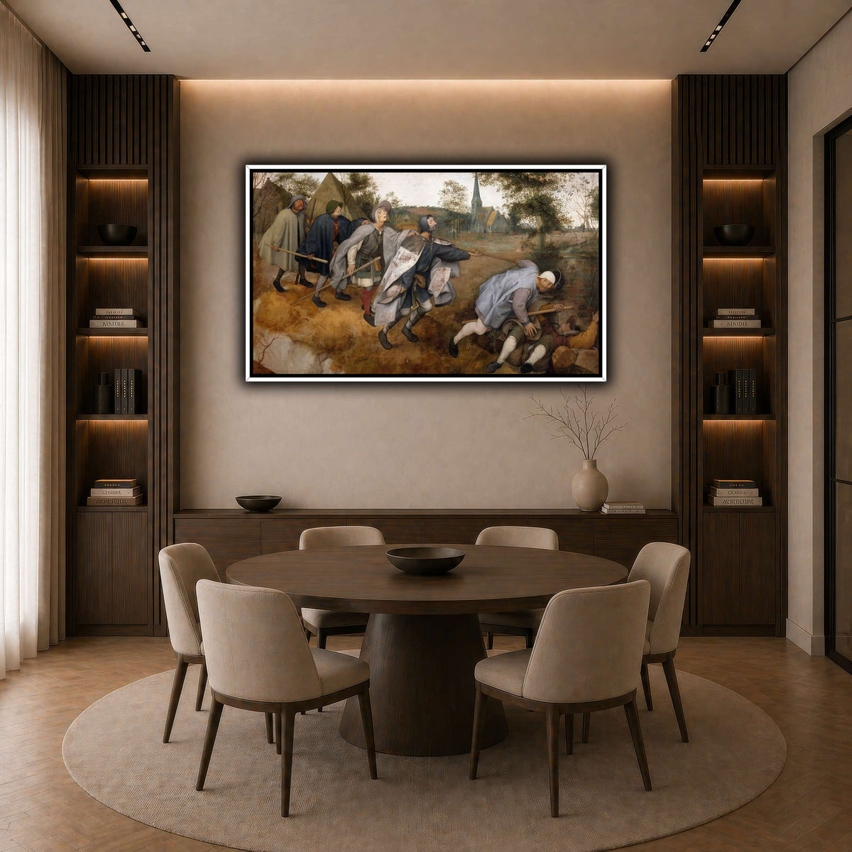 Pieter_Bruegel_7 dark neutral-dining room
