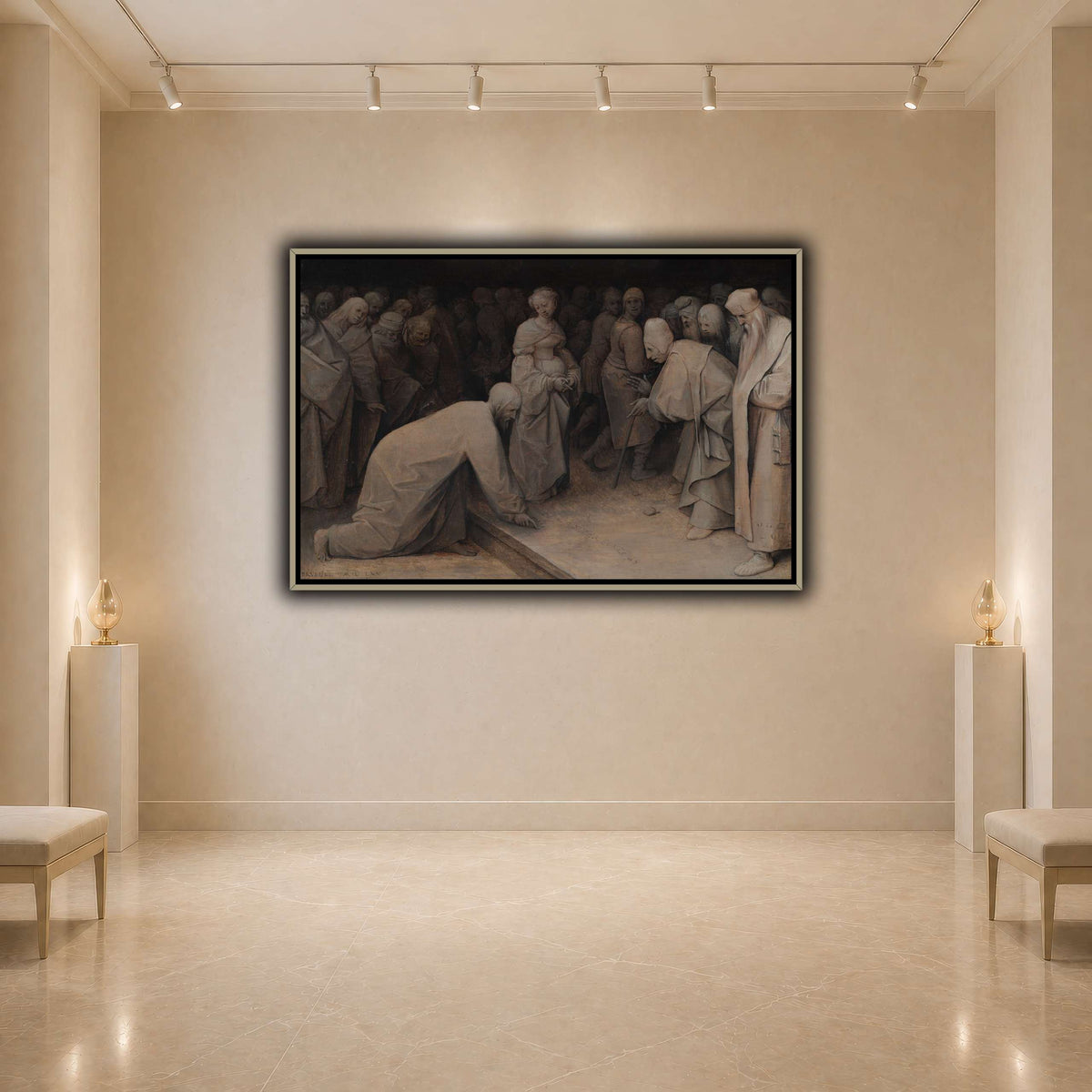 Pieter_Bruegel_Christ_and_the_woman_taken_in_adultery light neutral- agallery