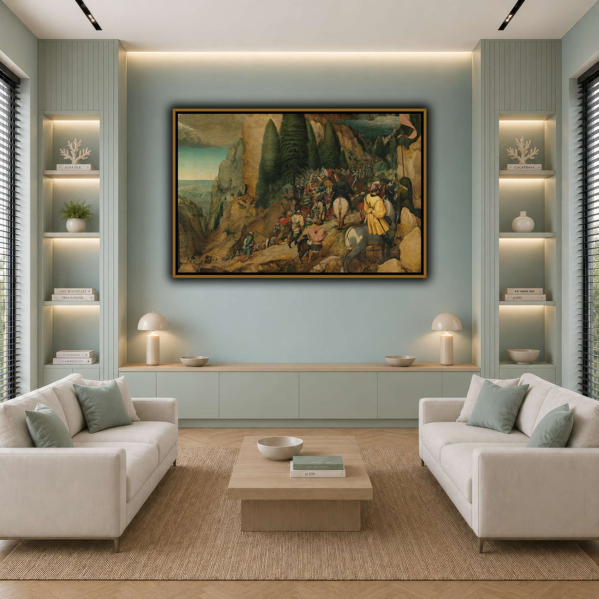 Pieter_Bruegel_Conversion_of_Paul cool-living room