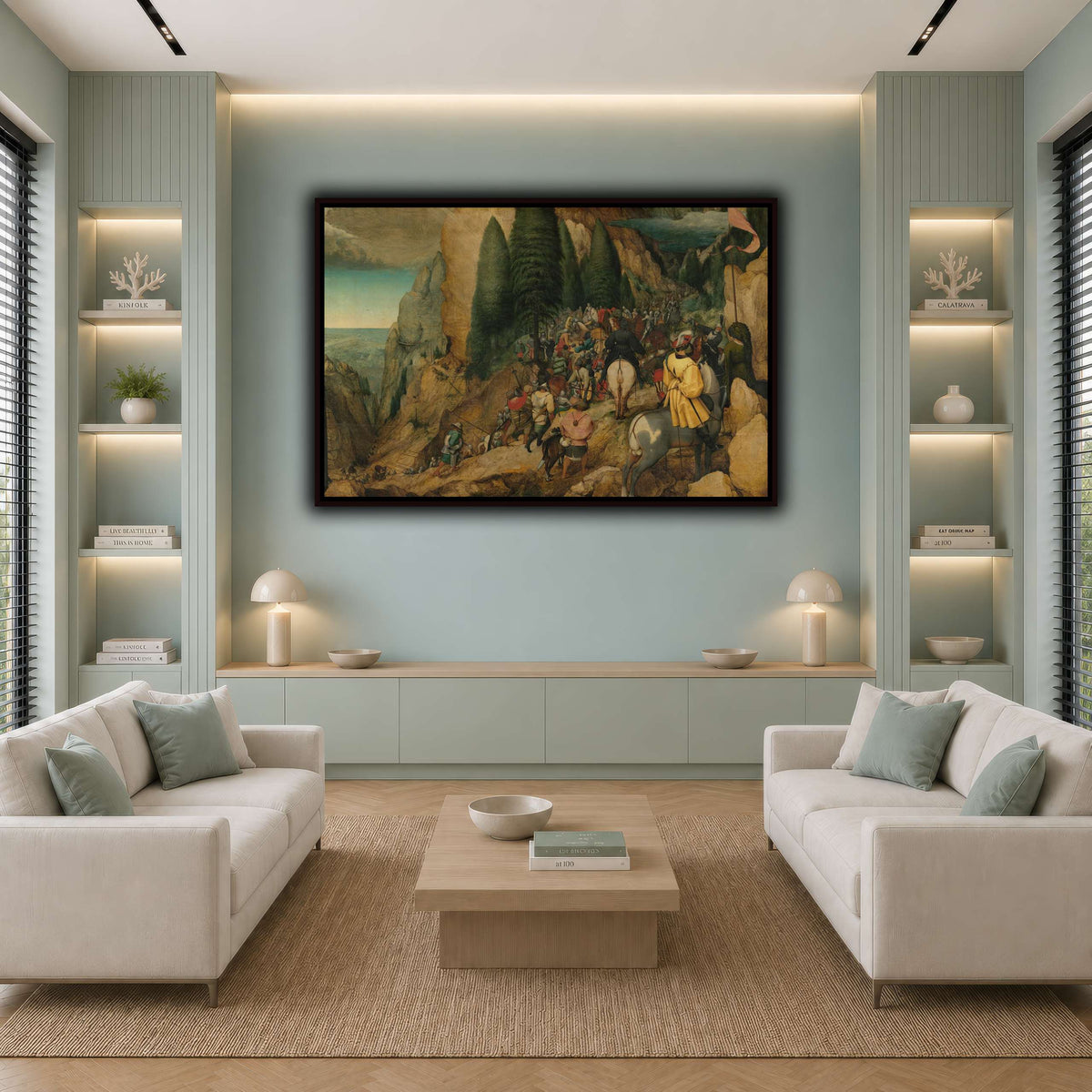 Pieter_Bruegel_Conversion_of_Paul cool-living room