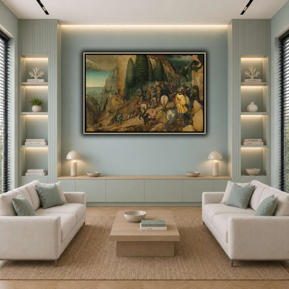 Pieter_Bruegel_Conversion_of_Paul cool-living room