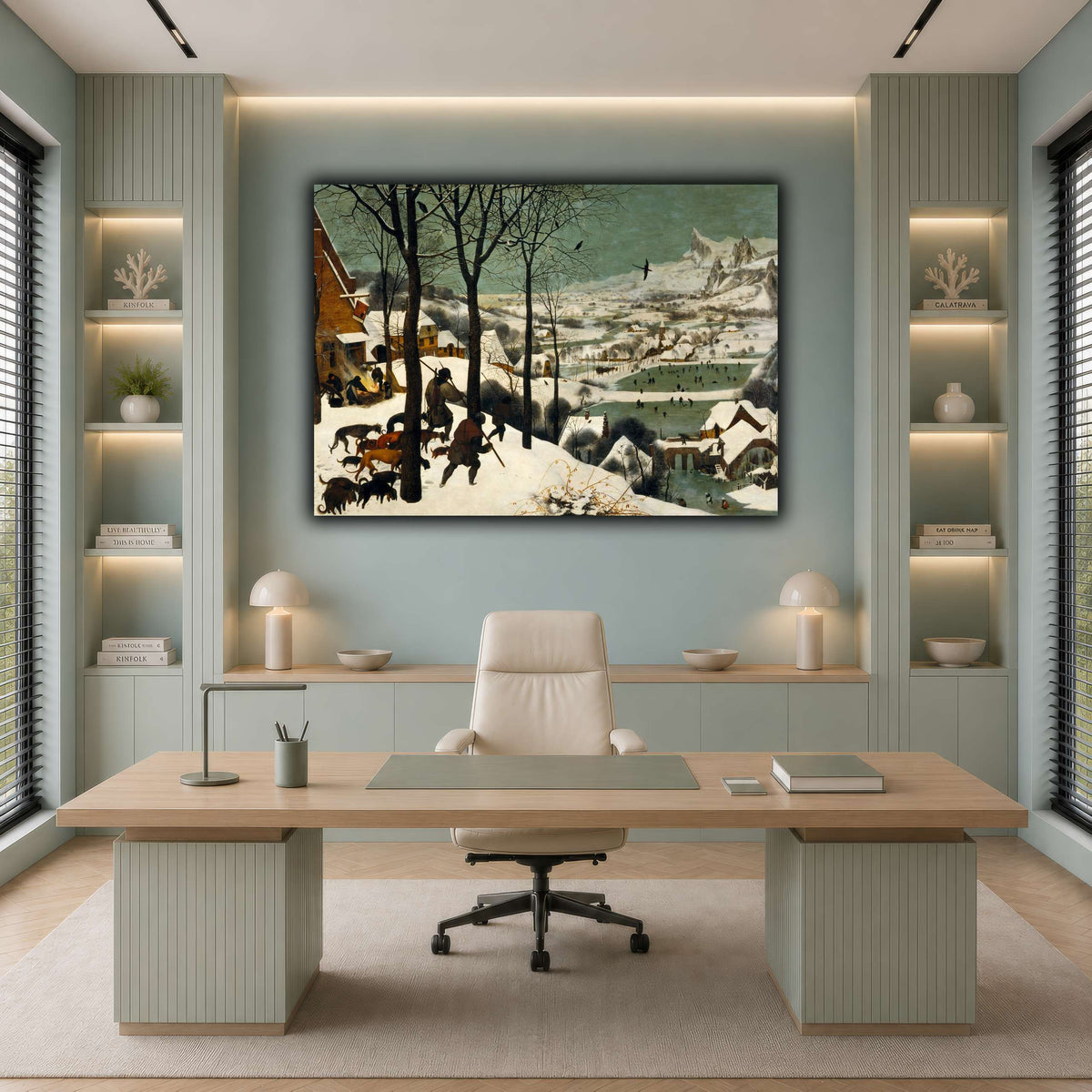 Pieter_Bruegel_Hunters_in_the_Snow cool-office
