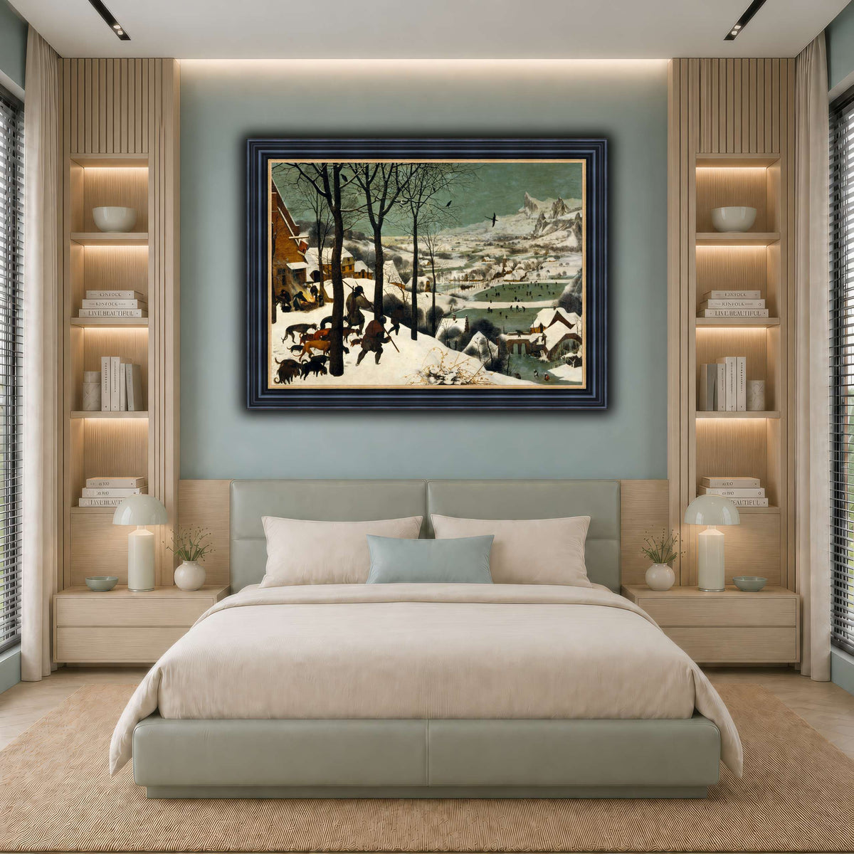 Pieter_Bruegel_Hunters_in_the_Snow cool-bedroom