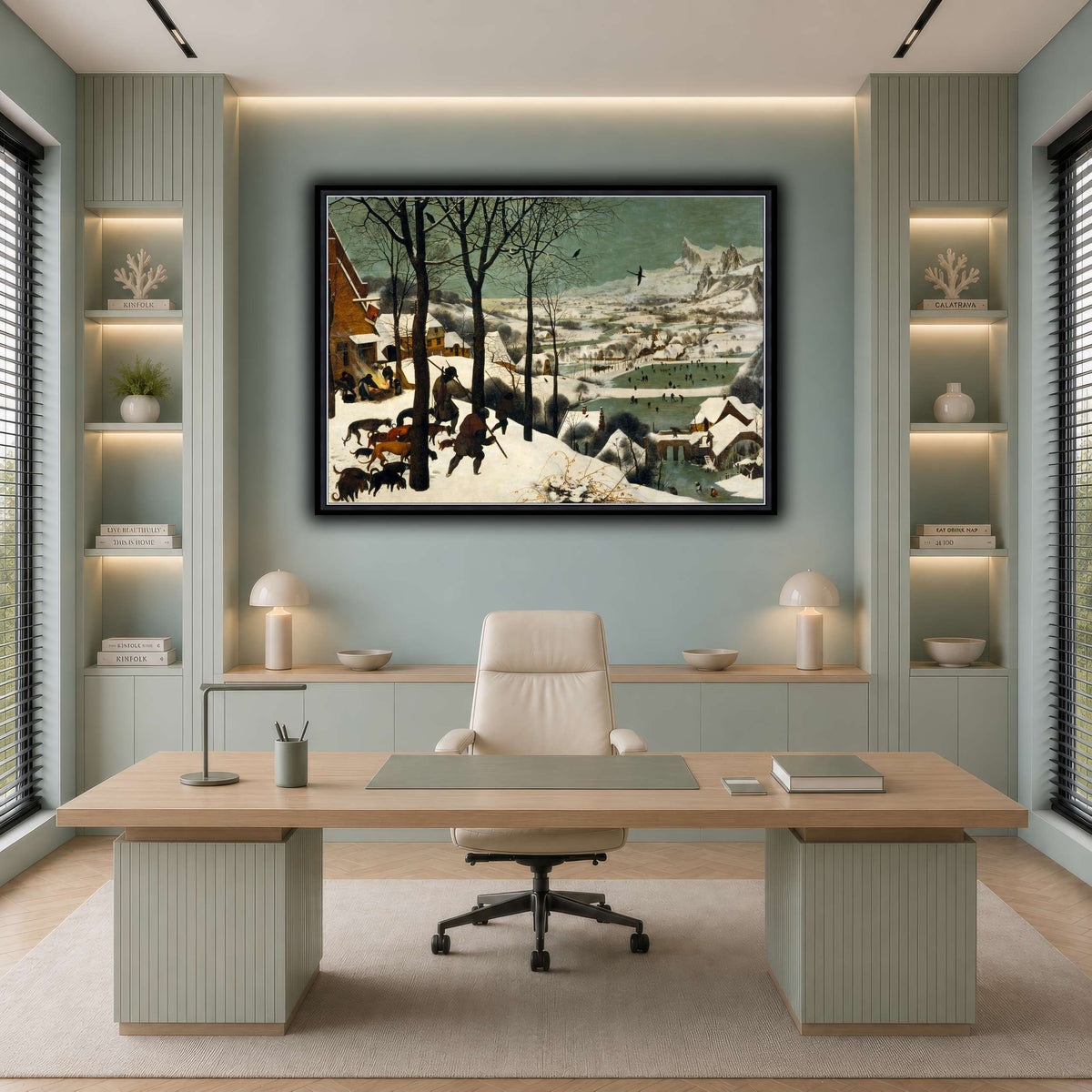 Pieter_Bruegel_Hunters_in_the_Snow cool-office