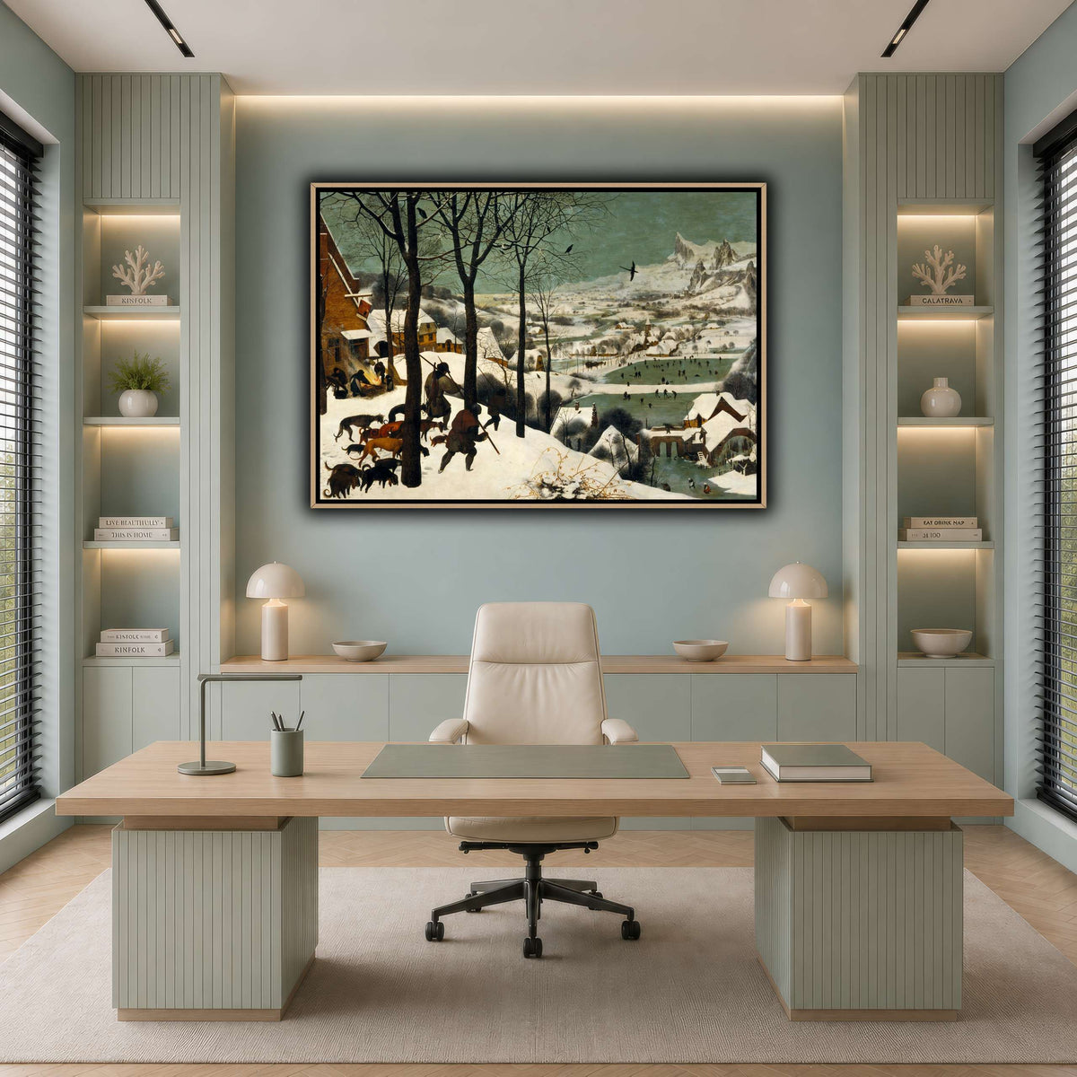 Pieter_Bruegel_Hunters_in_the_Snow cool-office