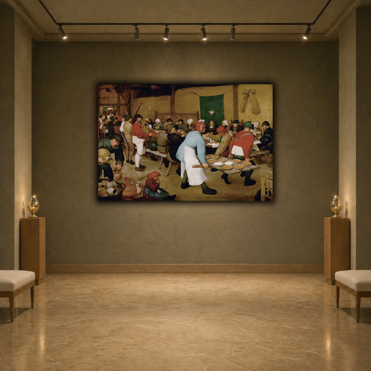 Pieter_Bruegel_Peasant_Wedding earth-agallery