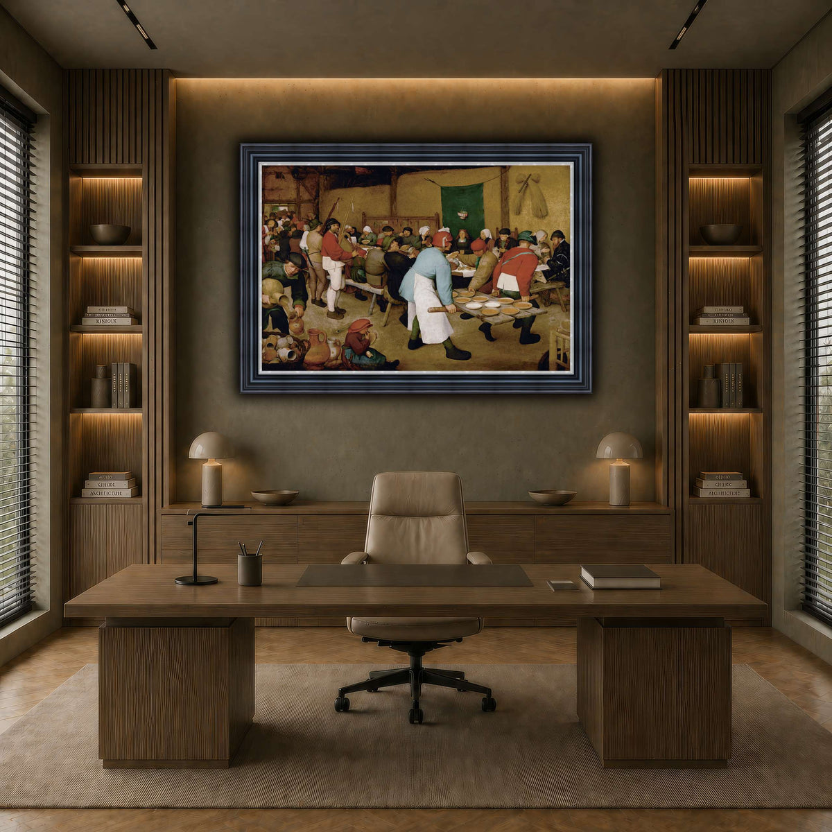 Pieter_Bruegel_Peasant_Wedding earth-office