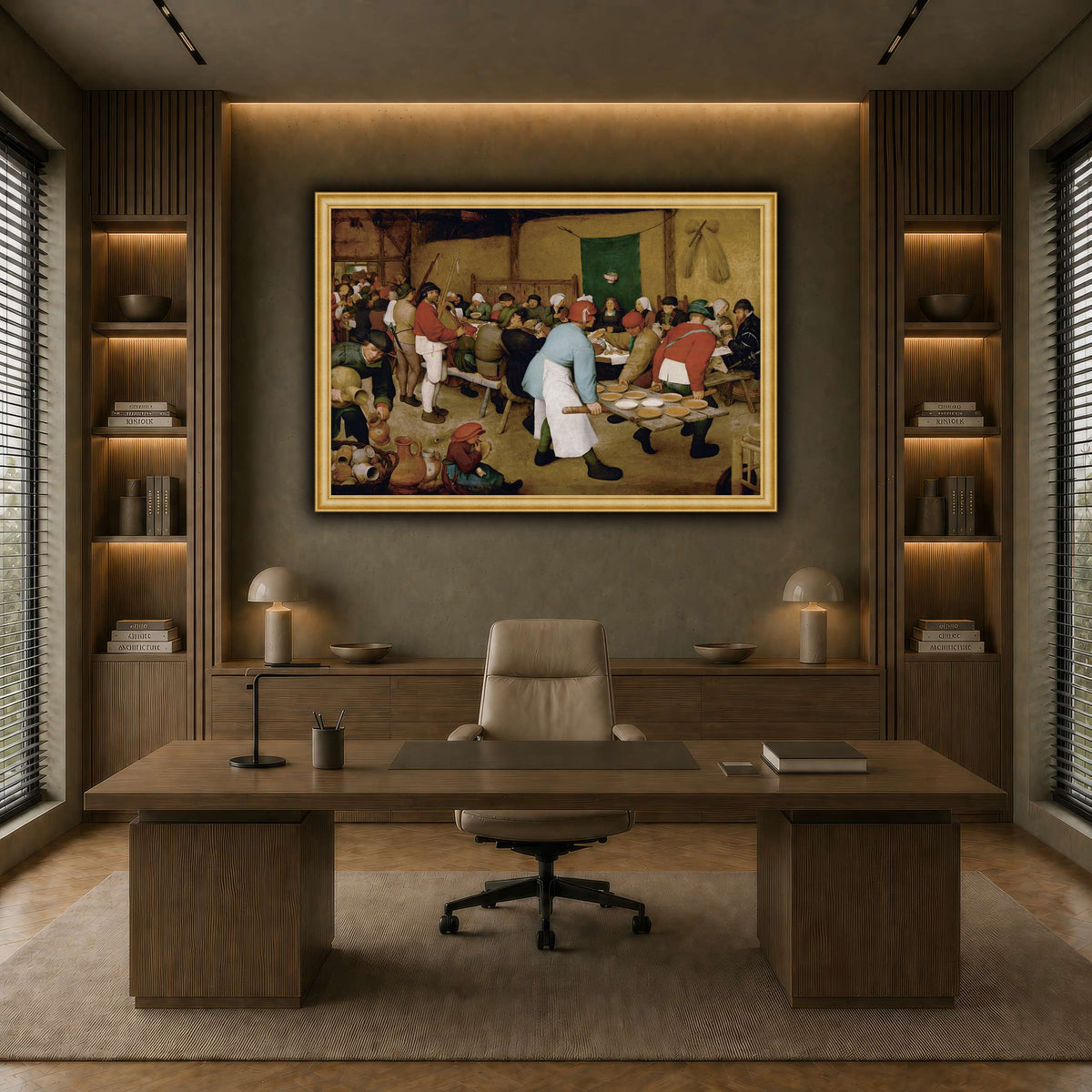 Pieter_Bruegel_Peasant_Wedding earth-office