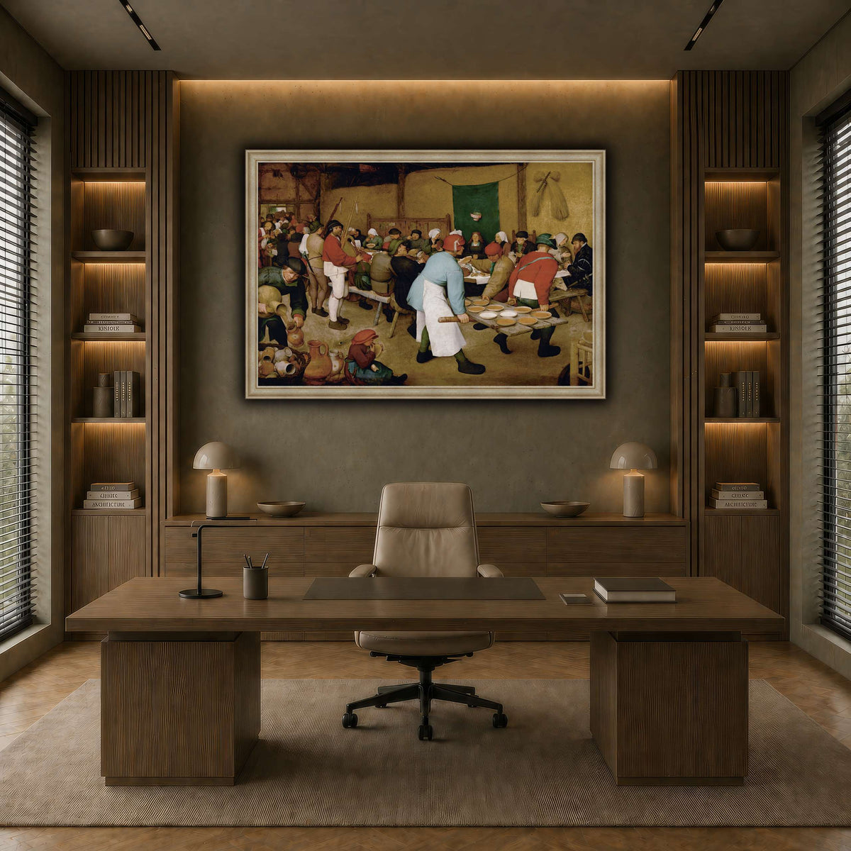 Pieter_Bruegel_Peasant_Wedding earth-office