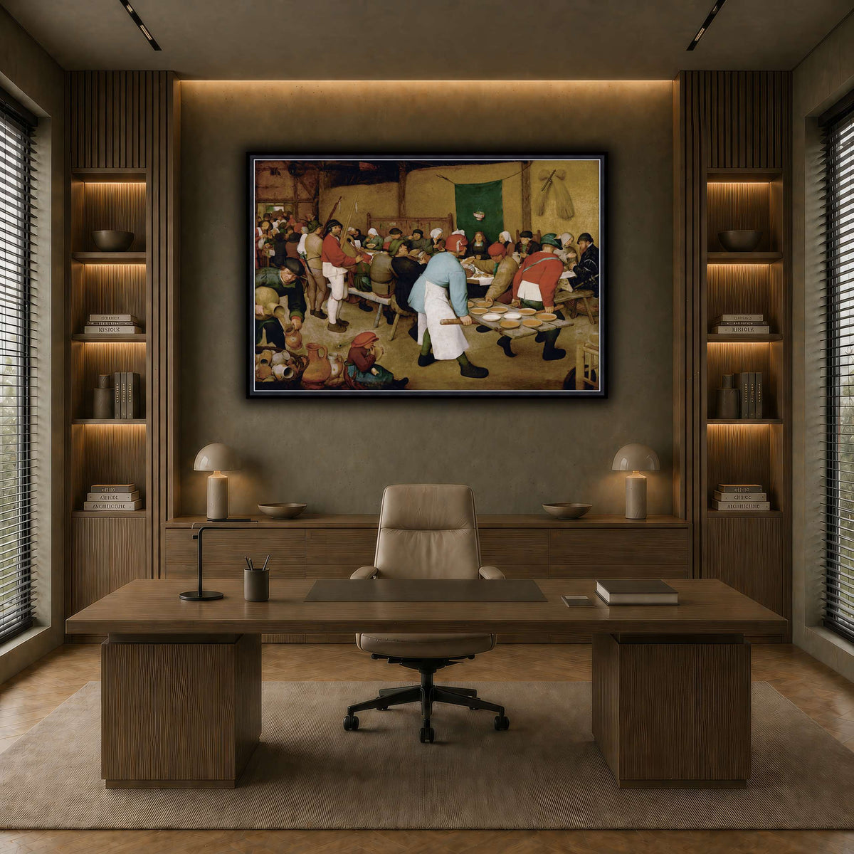 Pieter_Bruegel_Peasant_Wedding earth-office