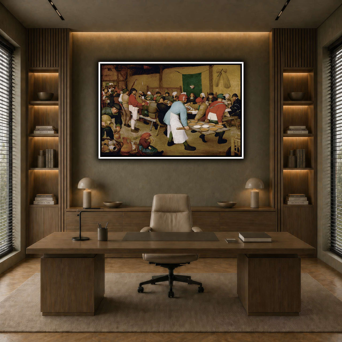 Pieter_Bruegel_Peasant_Wedding earth-office
