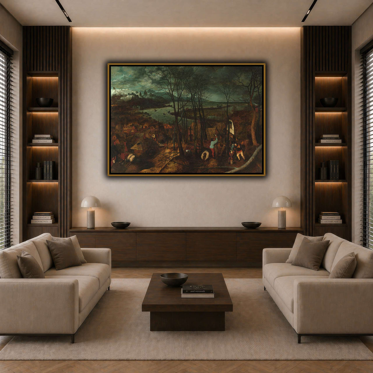 Pieter_Bruegel_The_Gloomy_Day dark neutral-living room