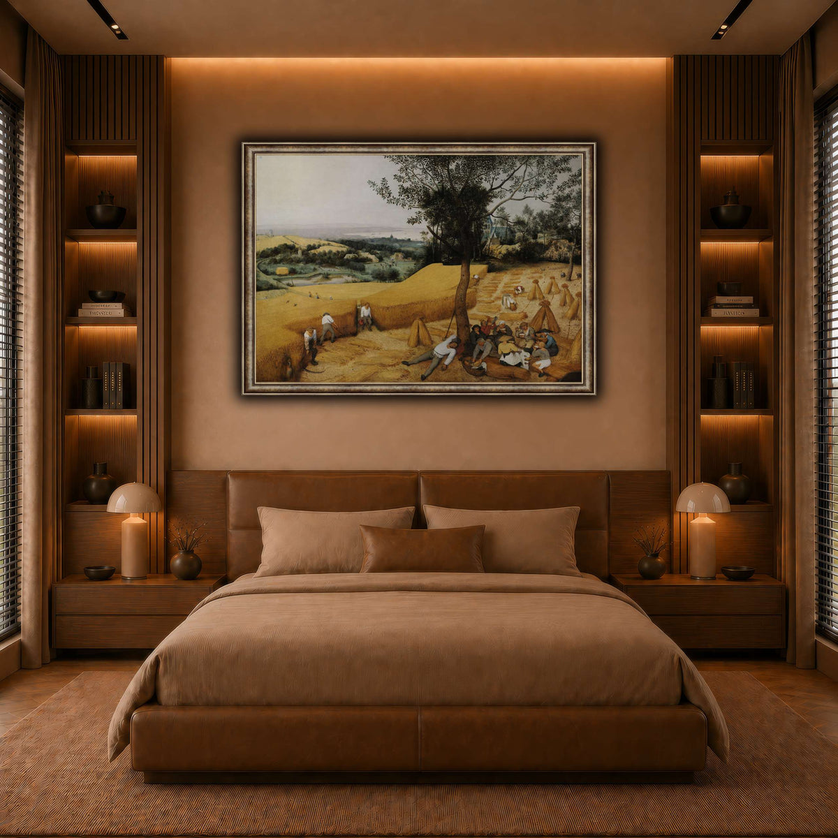 Pieter_Bruegel_The_Harvesters warm-bedroom
