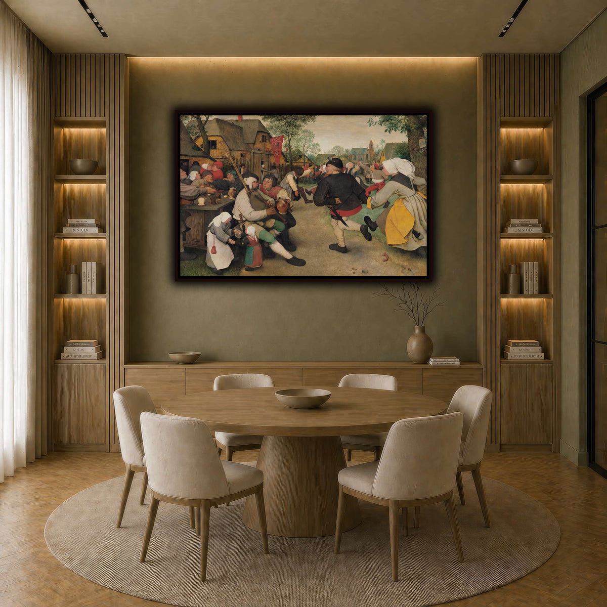 Pieter_Bruegel_The_Peasant_Dance earth-dining room