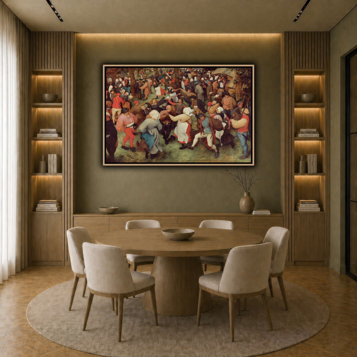Pieter_Bruegel_The_Wedding_Dance earth-dining room