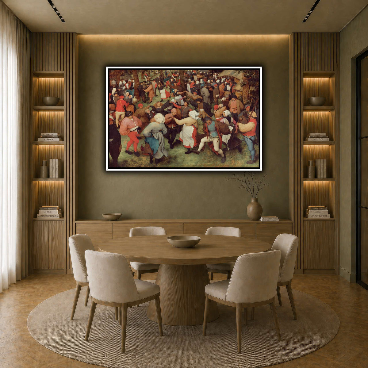 Pieter_Bruegel_The_Wedding_Dance earth-dining room