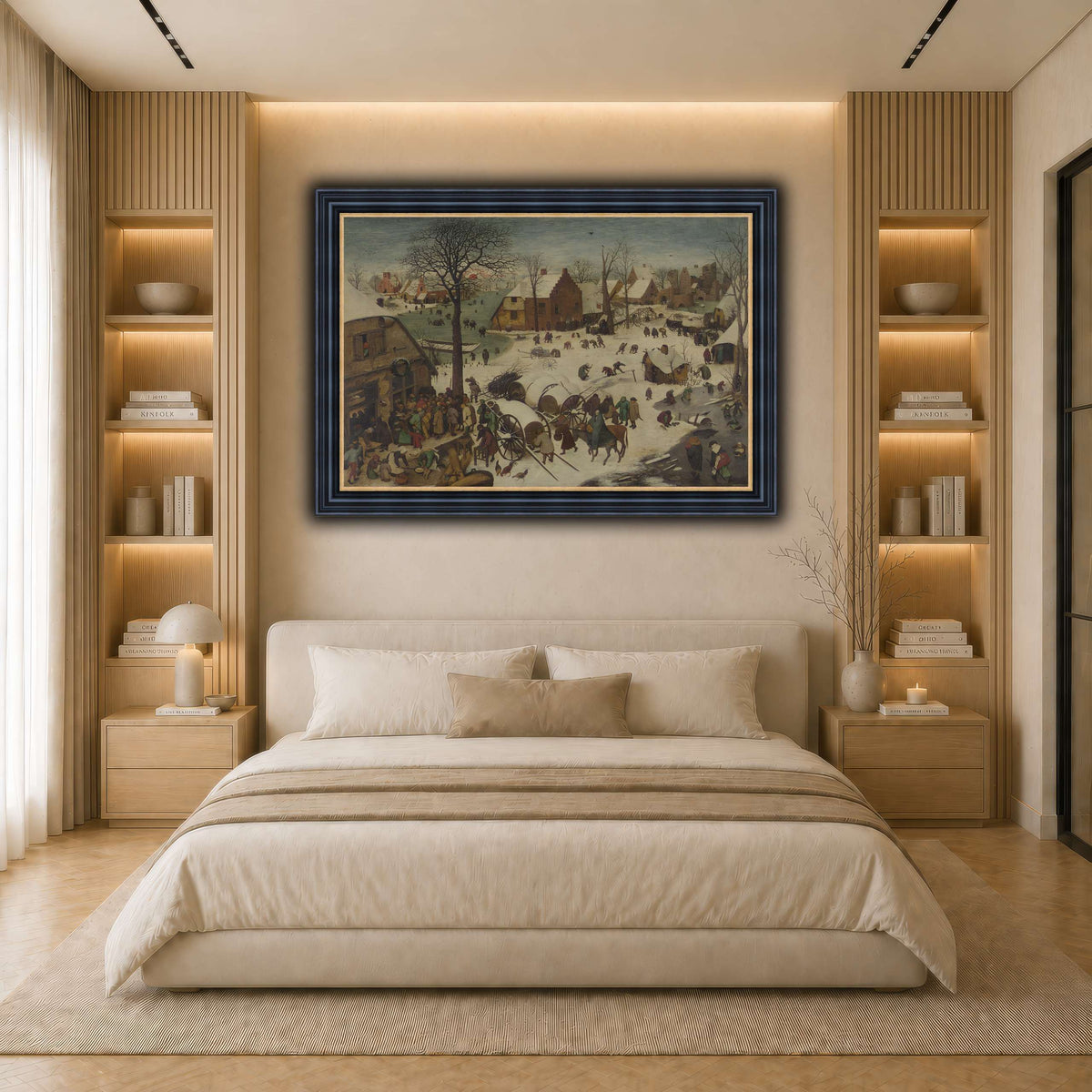 Pieter_Bruegel_he_Numbering_at_Bethlehem light neutral- bedroom