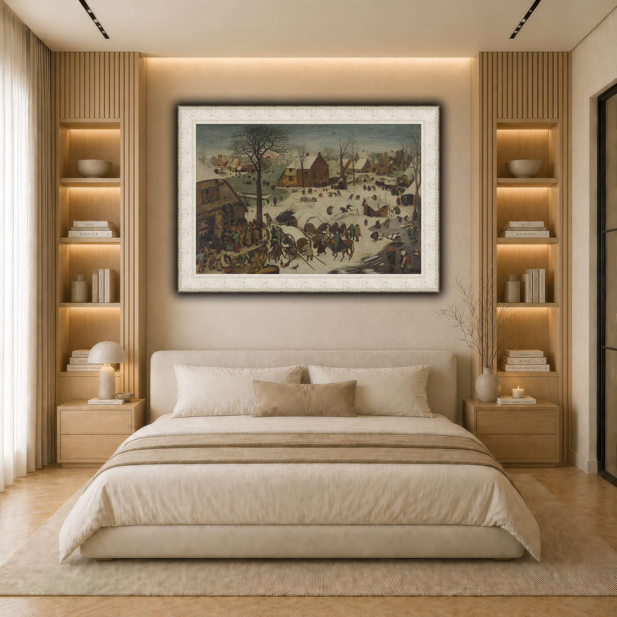 Pieter_Bruegel_he_Numbering_at_Bethlehem light neutral- bedroom