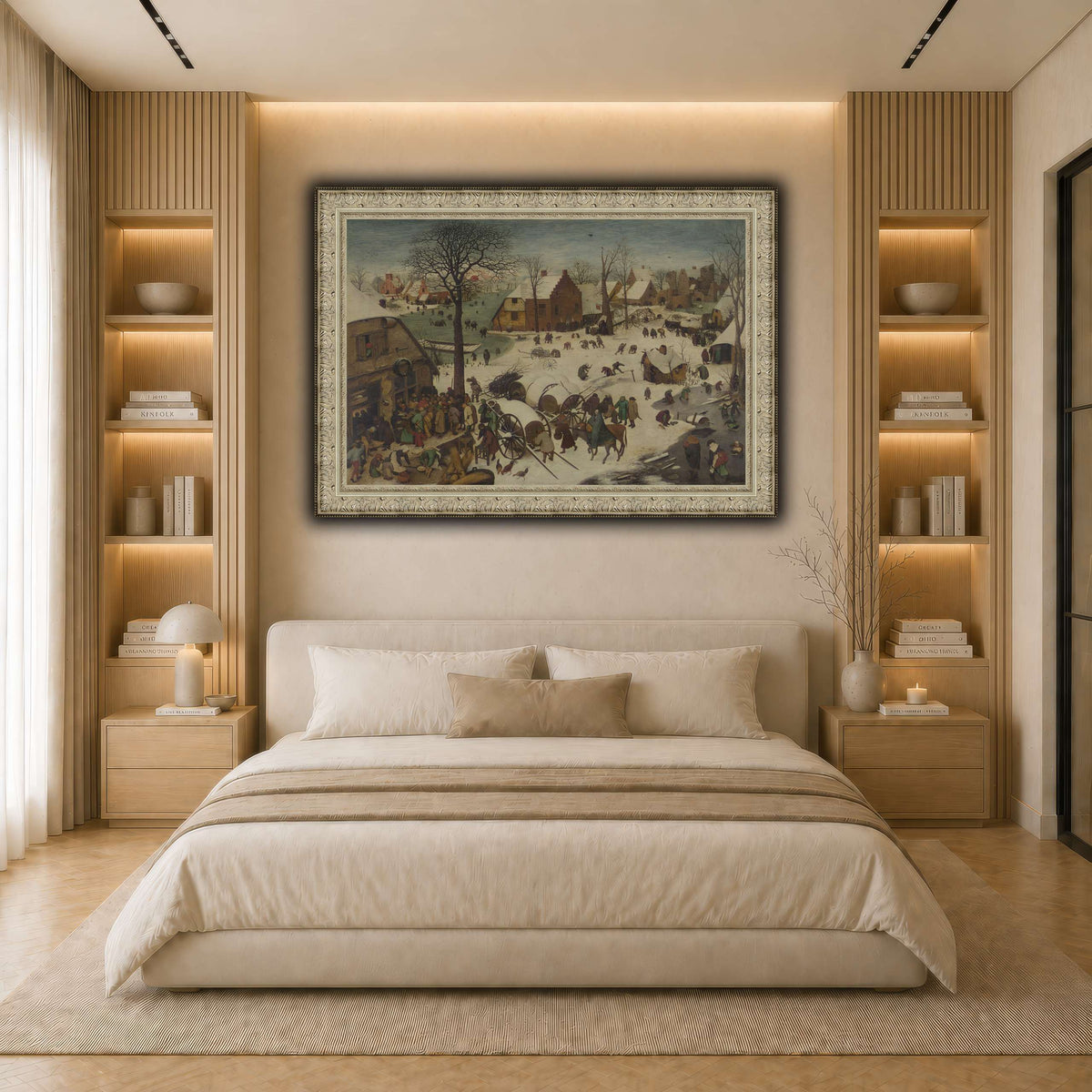 Pieter_Bruegel_he_Numbering_at_Bethlehem light neutral- bedroom