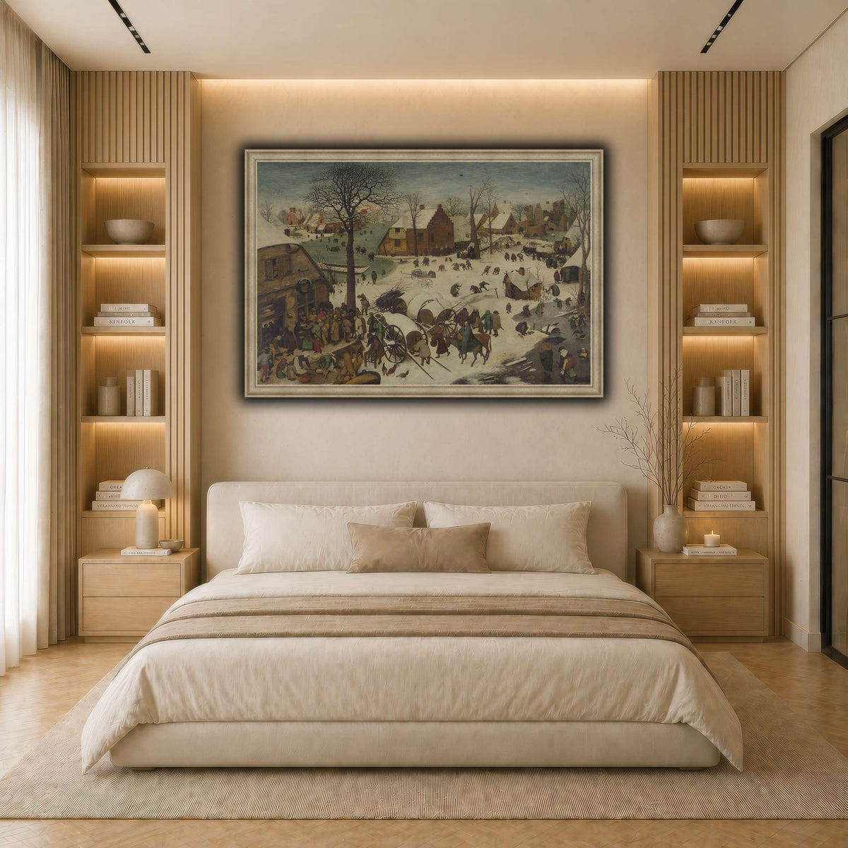 Pieter_Bruegel_he_Numbering_at_Bethlehem light neutral- bedroom